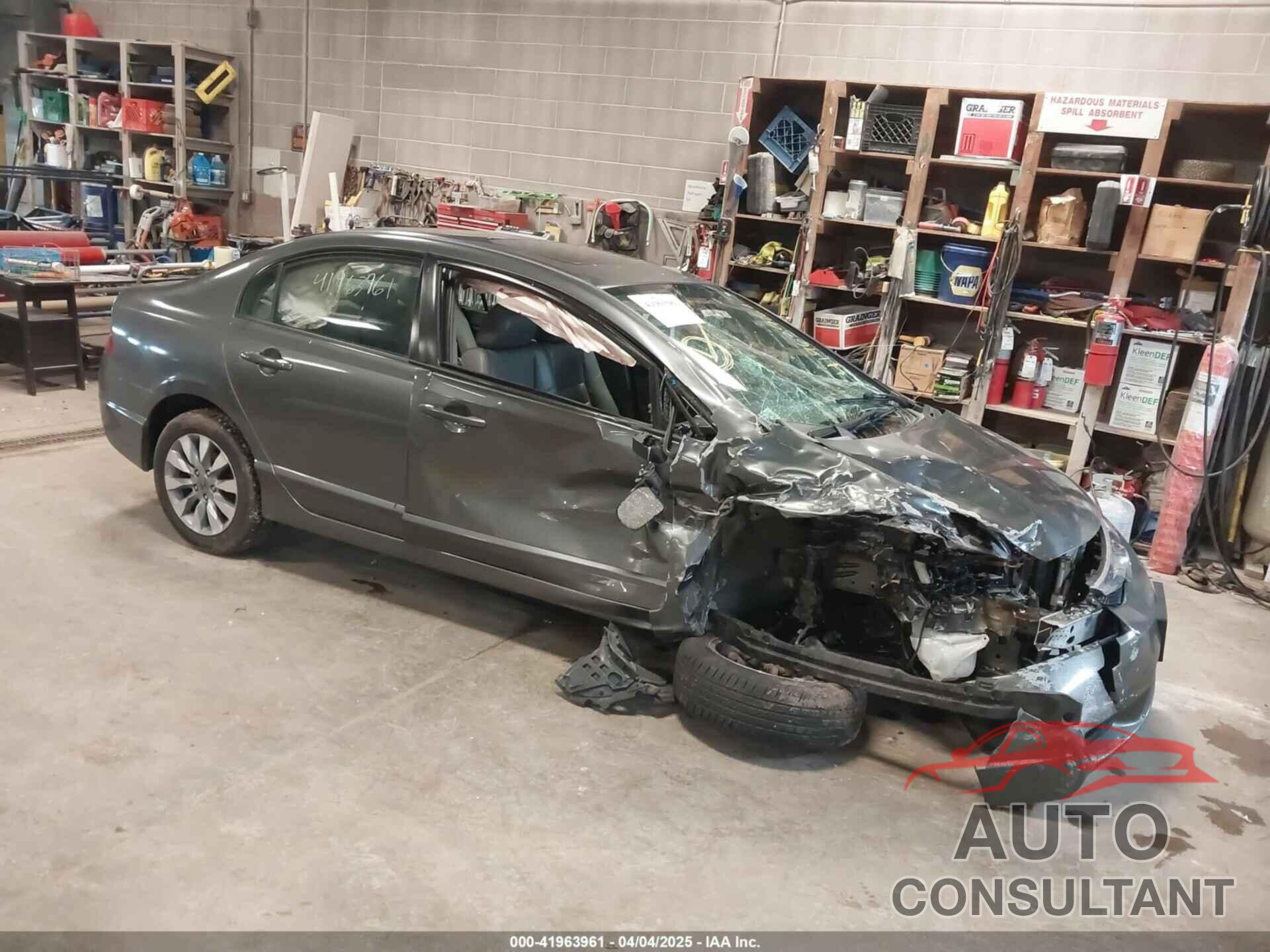 HONDA CIVIC 2010 - 2HGFA1F97AH562334