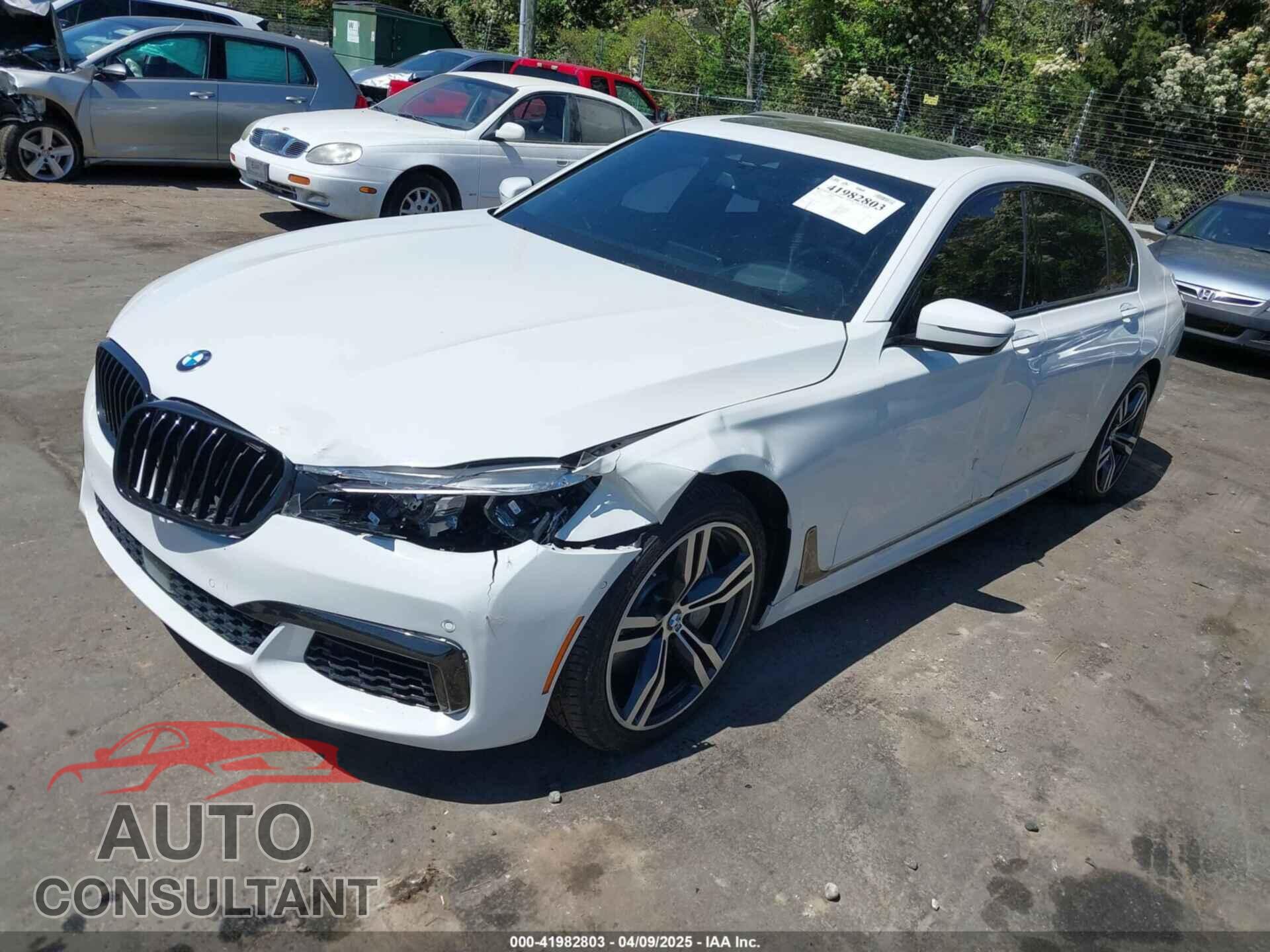 BMW 750I 2016 - WBA7F2C53GG416459