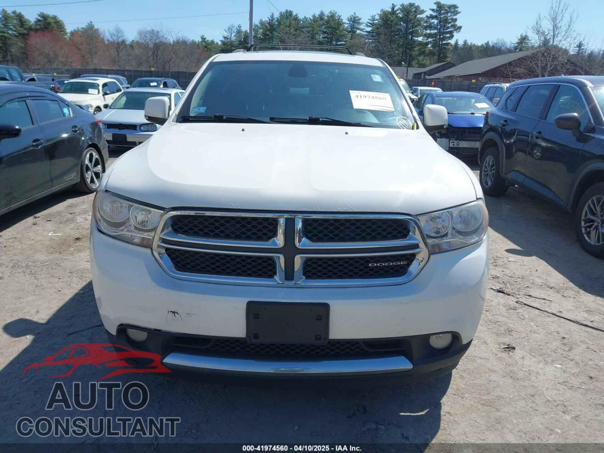 DODGE DURANGO 2012 - 1C4RDJDG0CC100692