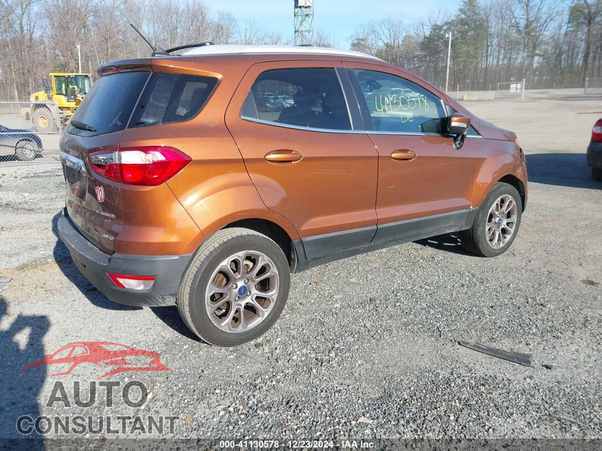 FORD ECOSPORT 2019 - MAJ6S3KL5KC260236