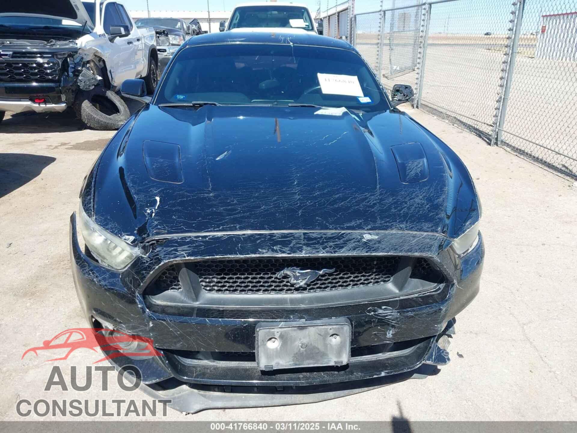 FORD MUSTANG 2017 - 1FA6P8CF8H5312656