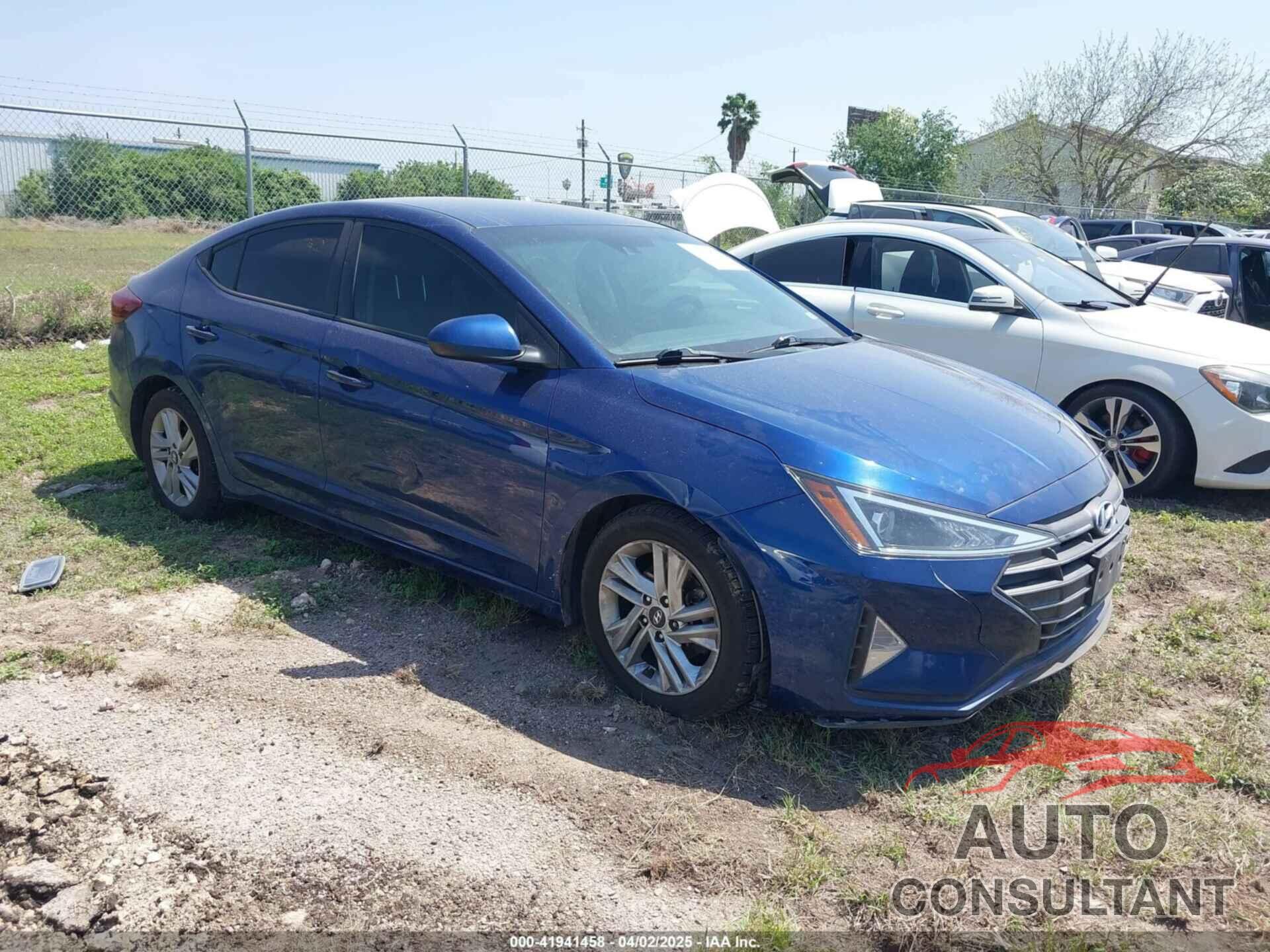 HYUNDAI ELANTRA 2020 - 5NPD84LF7LH562325