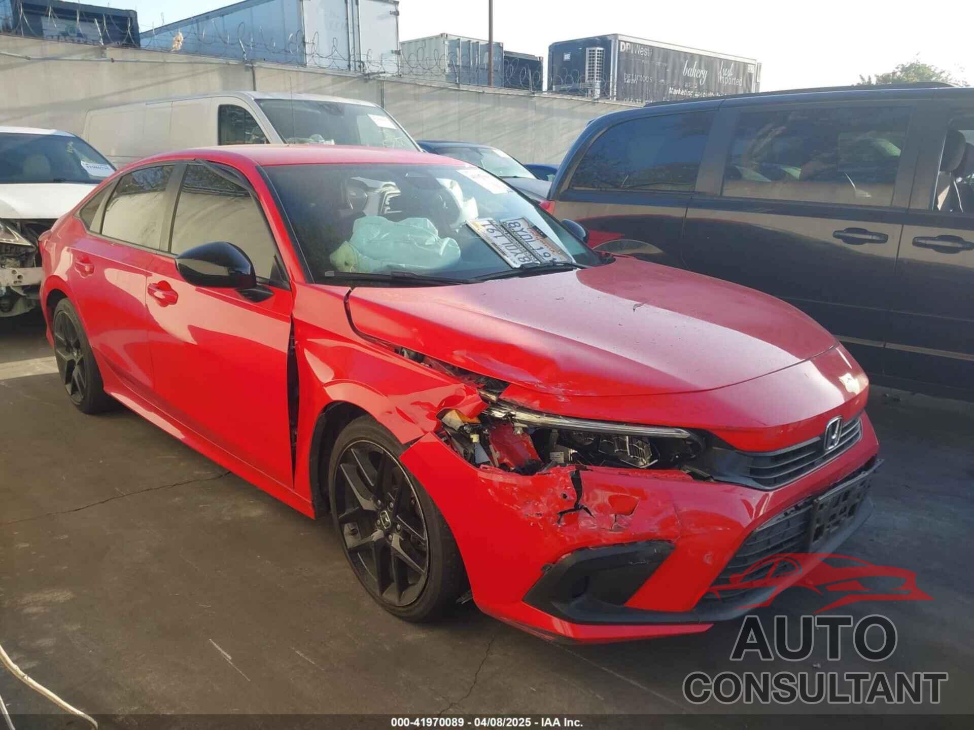 HONDA CIVIC 2022 - 2HGFE2F54NH535184