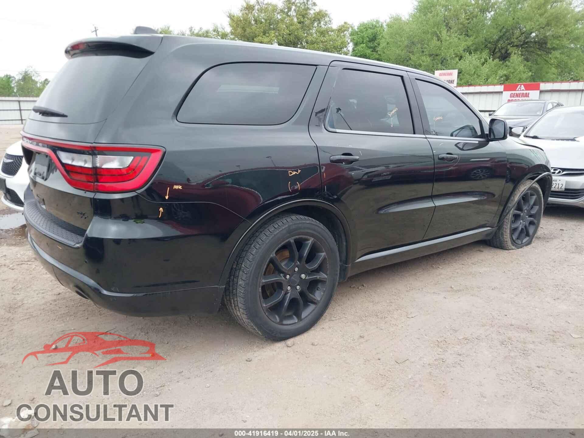 DODGE DURANGO 2017 - 1C4SDHCT8HC752797