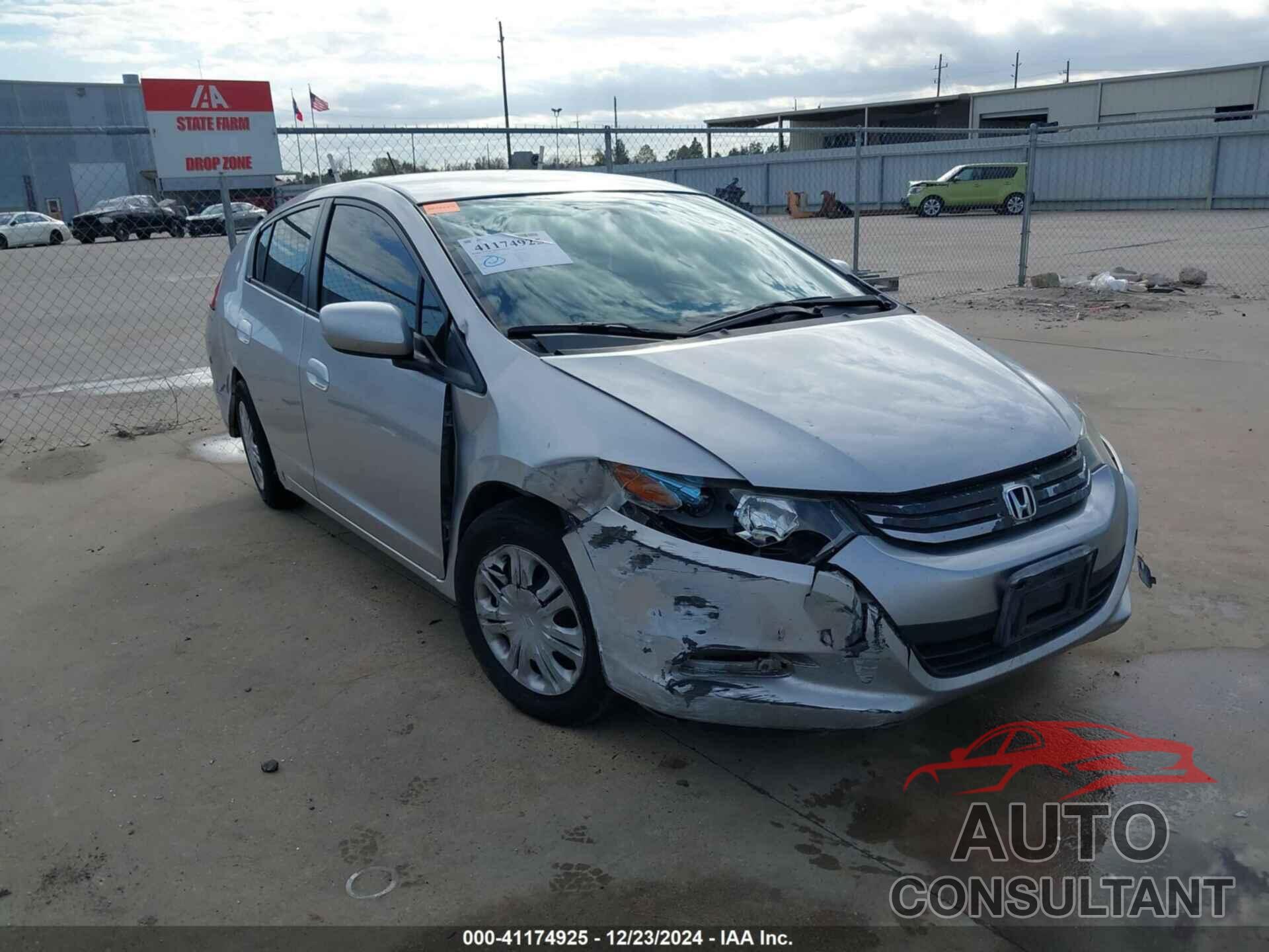HONDA INSIGHT 2010 - JHMZE2H52AS022753