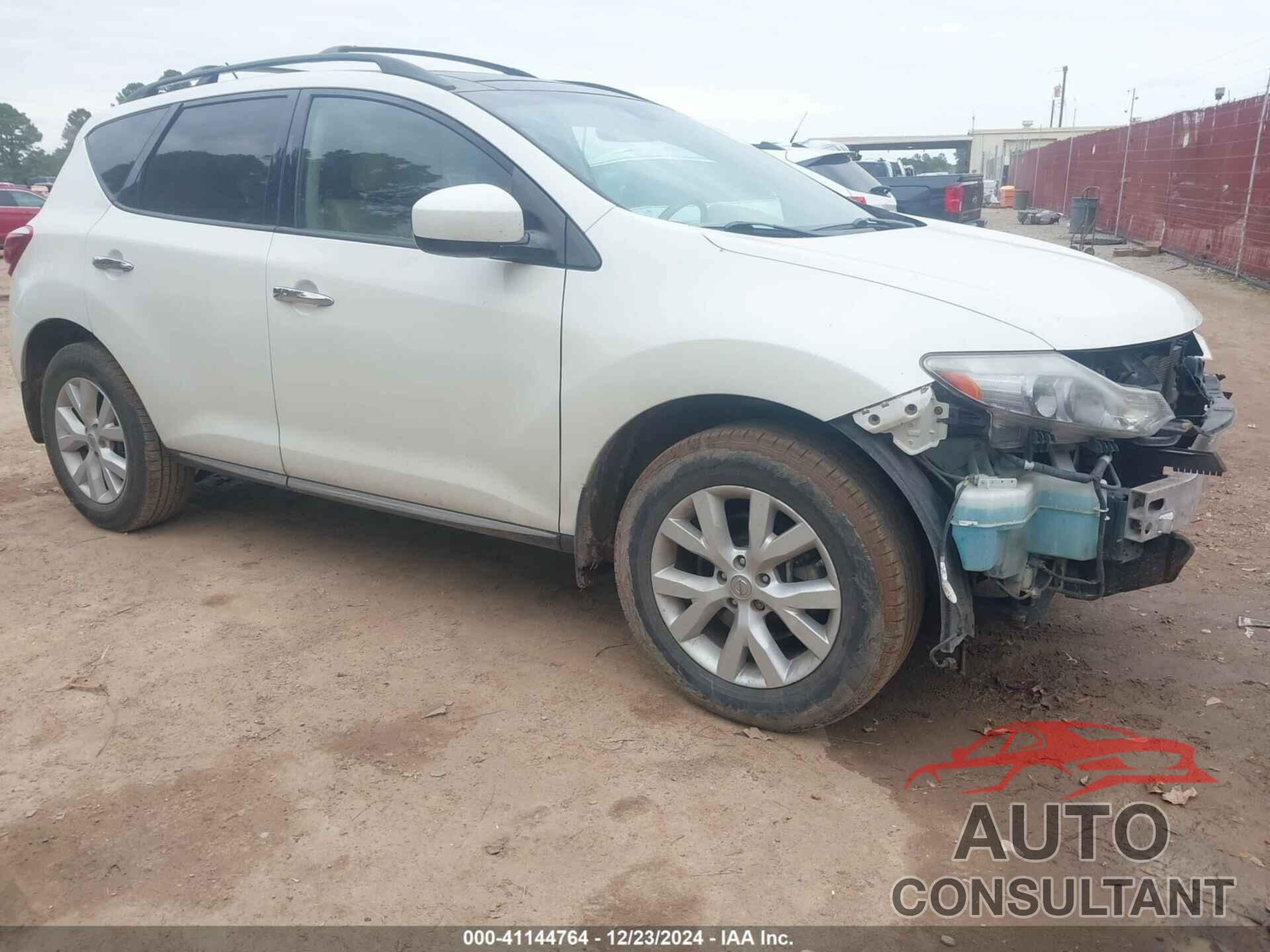 NISSAN MURANO 2011 - JN8AZ1MU1BW065246