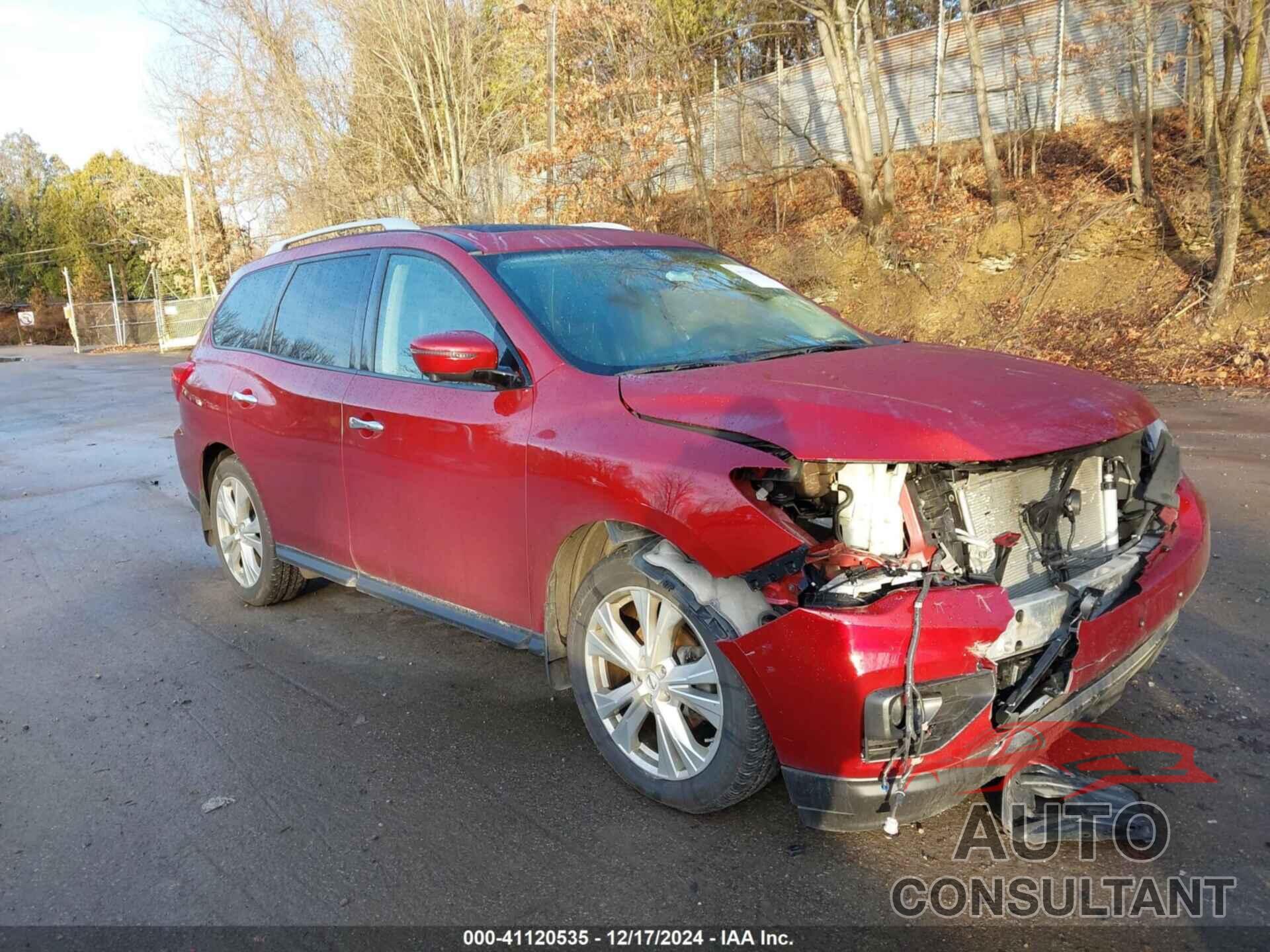 NISSAN PATHFINDER 2019 - 5N1DR2MM7KC591425