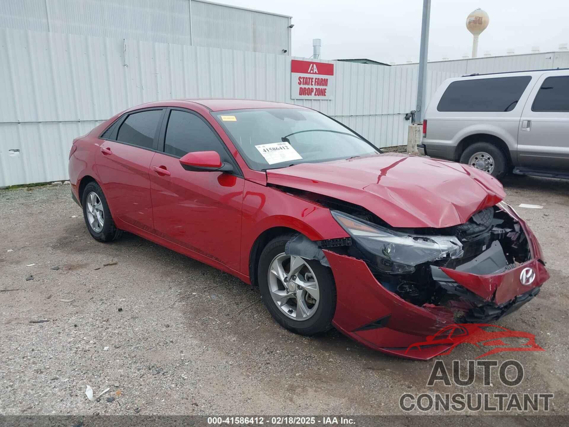 HYUNDAI ELANTRA 2022 - KMHLL4AG6NU329353