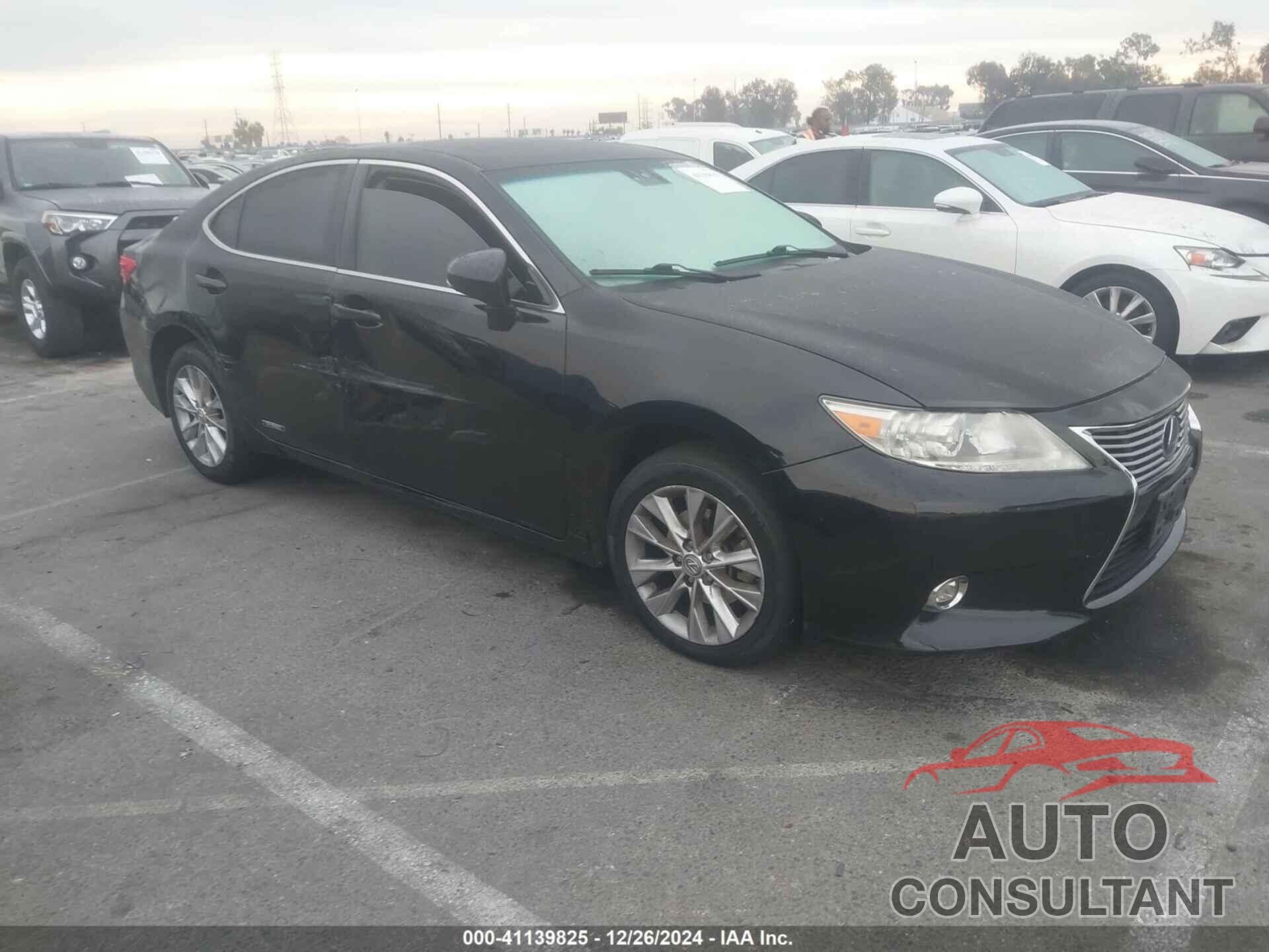 LEXUS ES 300H 2014 - JTHBW1GG3E2060557