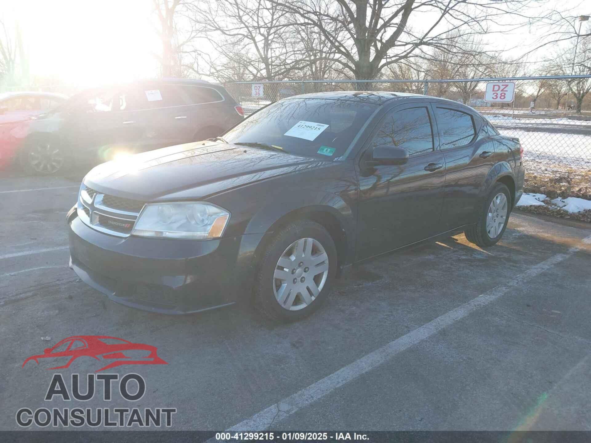DODGE AVENGER 2013 - 1C3CDZAB1DN772753