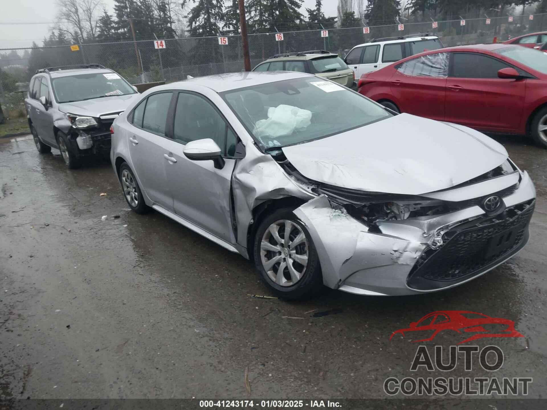 TOYOTA COROLLA 2022 - 5YFEPMAE3NP337486