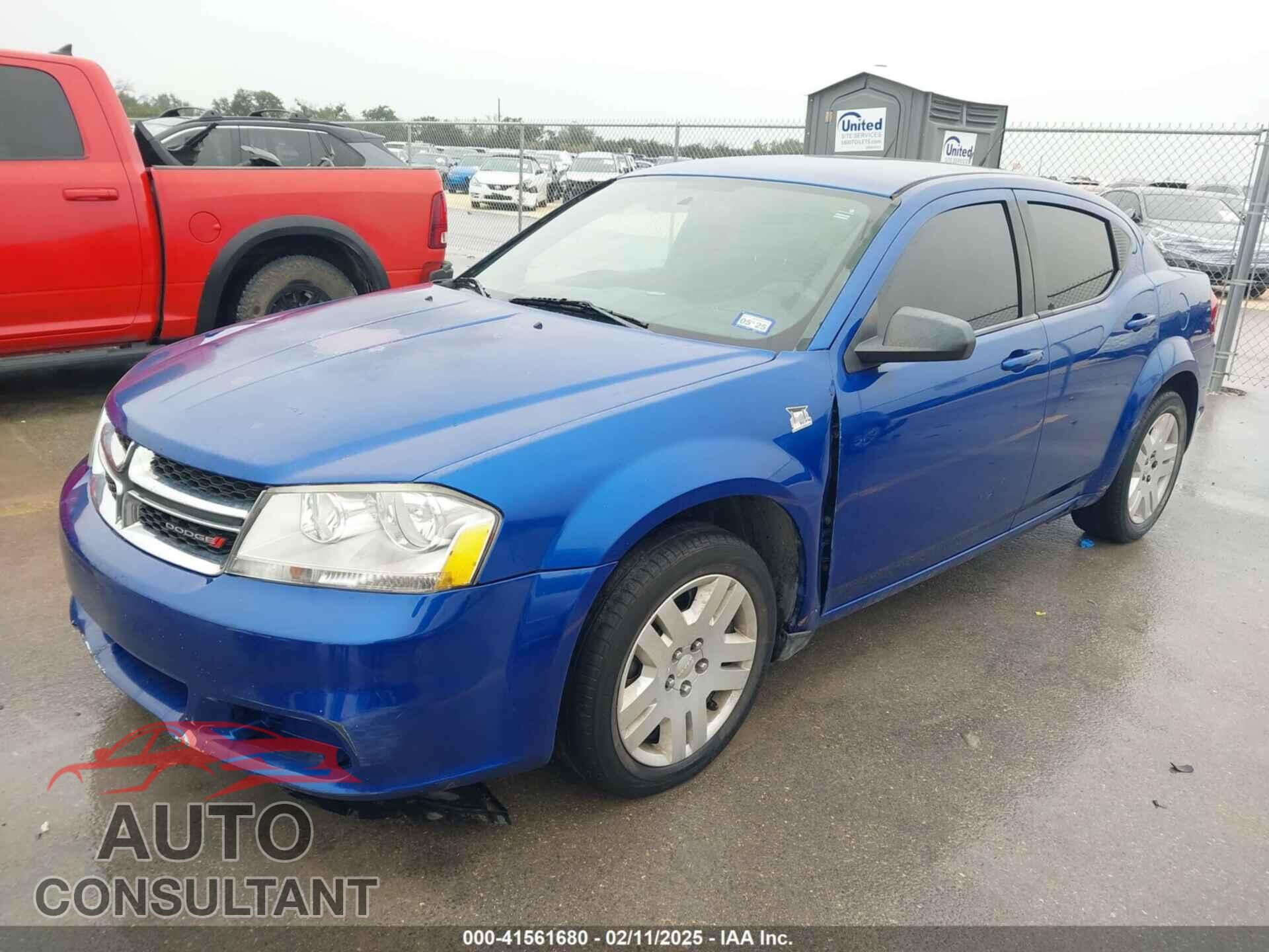 DODGE AVENGER 2013 - 1C3CDZAB5DN729971