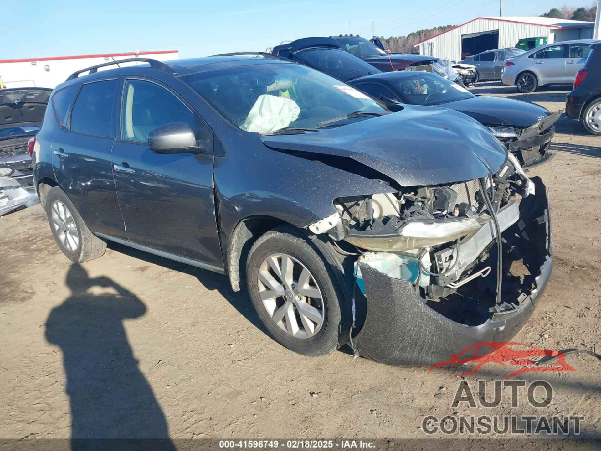 NISSAN MURANO 2013 - JN8AZ1MU7DW213516