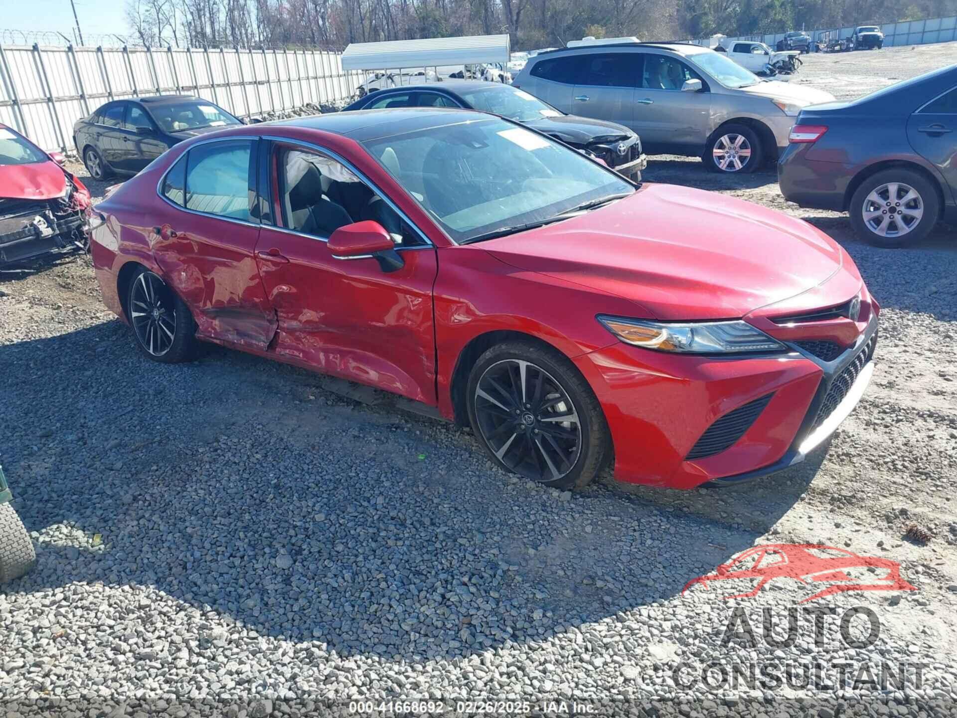 TOYOTA CAMRY 2019 - 4T1B61HK7KU252273