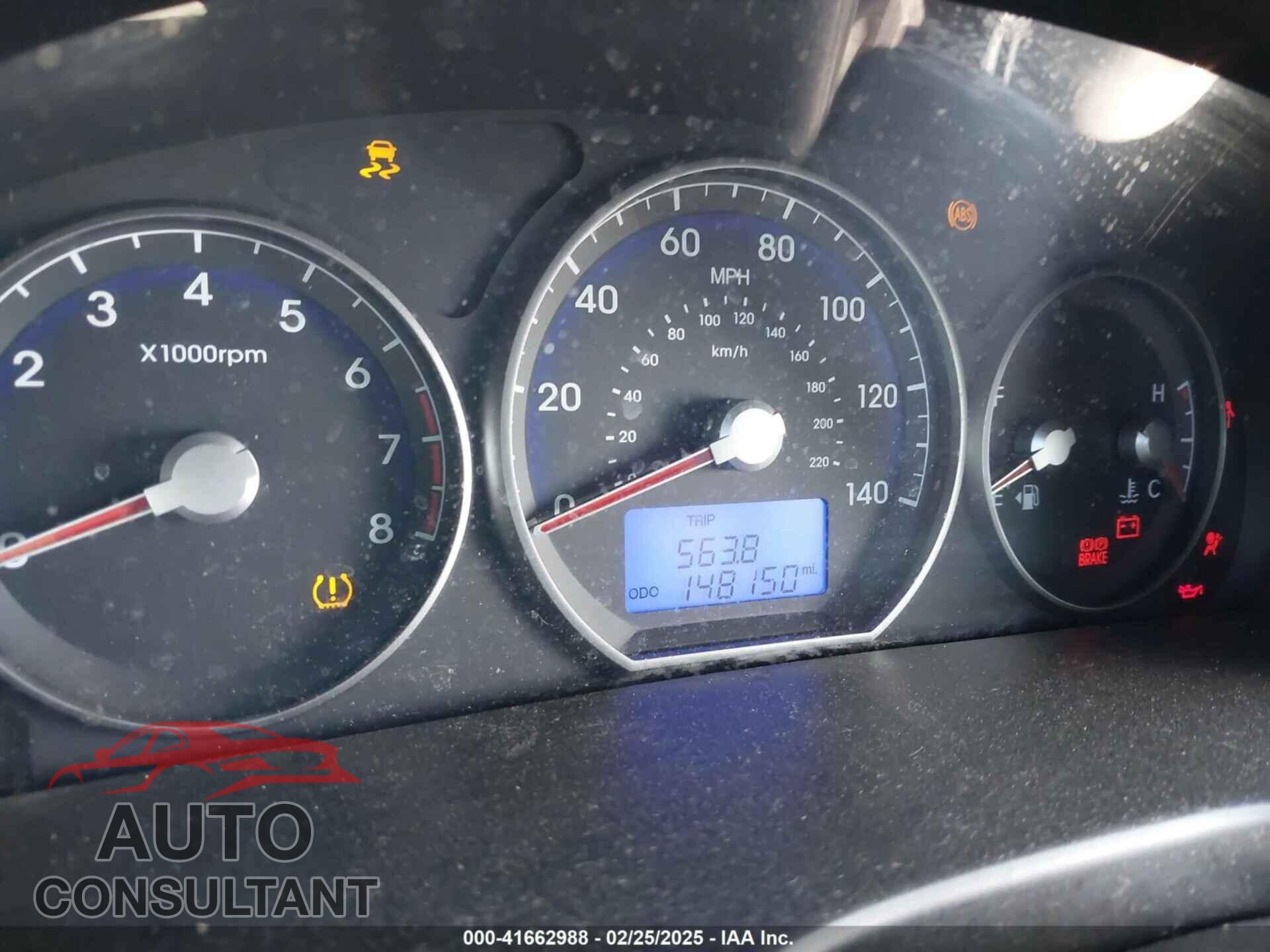 HYUNDAI SANTA FE 2010 - 5NMSG3AB4AH380435