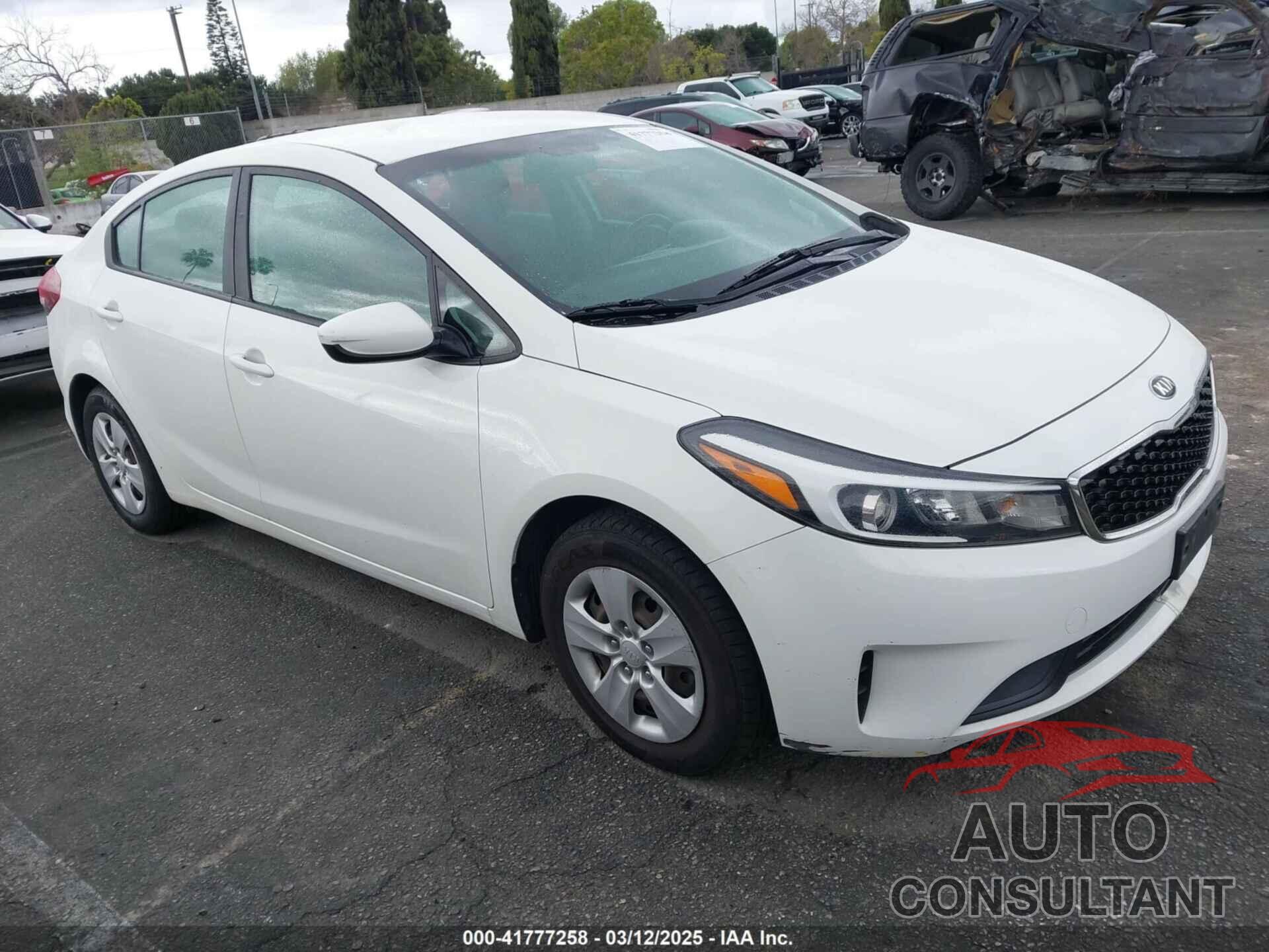 KIA FORTE 2017 - 3KPFK4A75HE113758