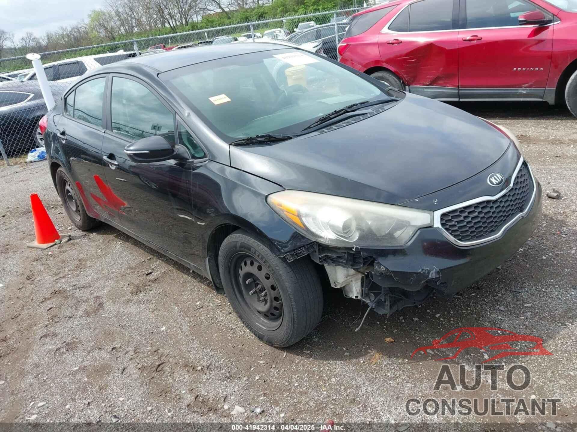 KIA FORTE 2015 - KNAFX4A68F5392766