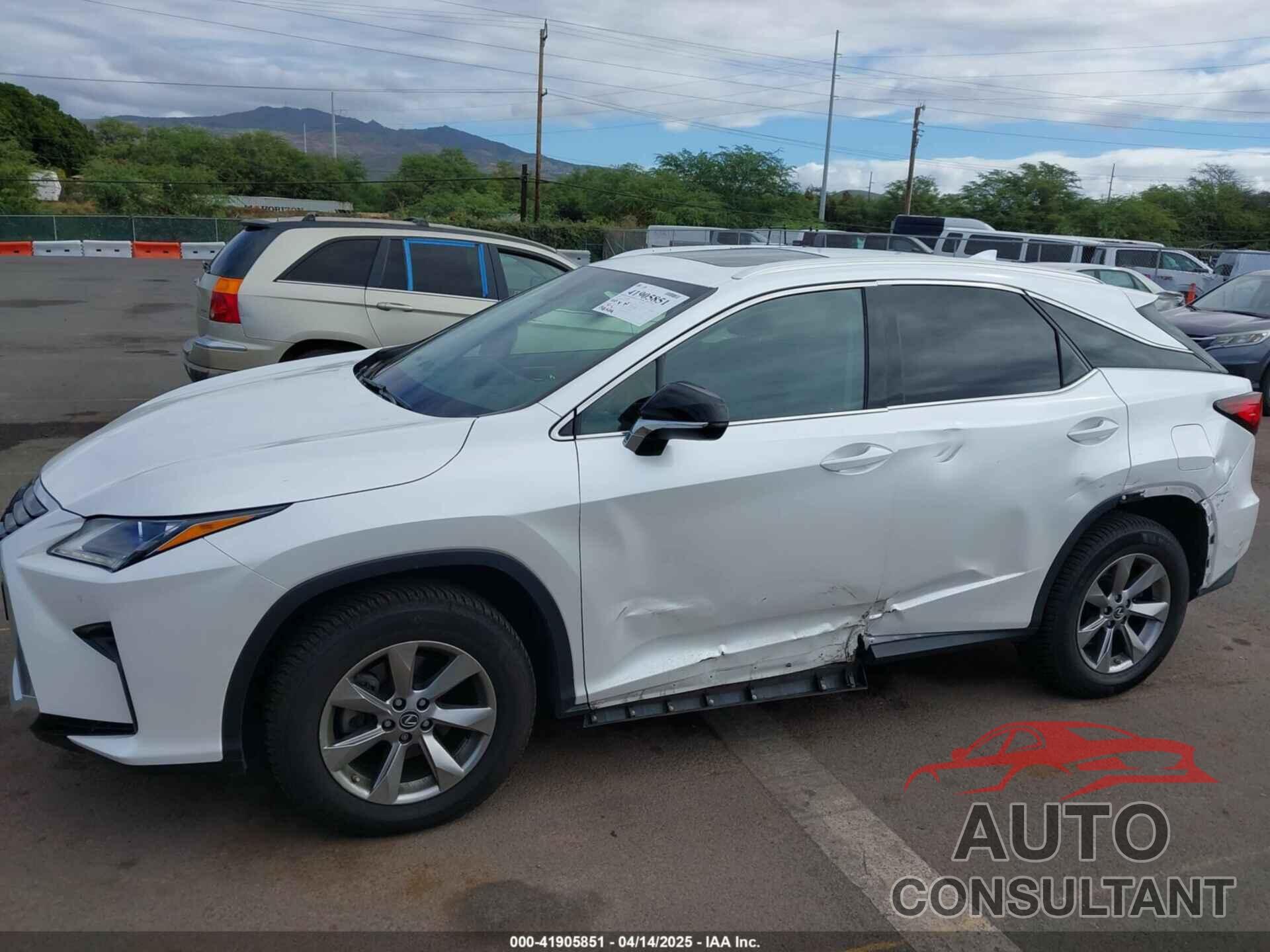 LEXUS RX 350 2019 - JTJBZMCA6K2045071