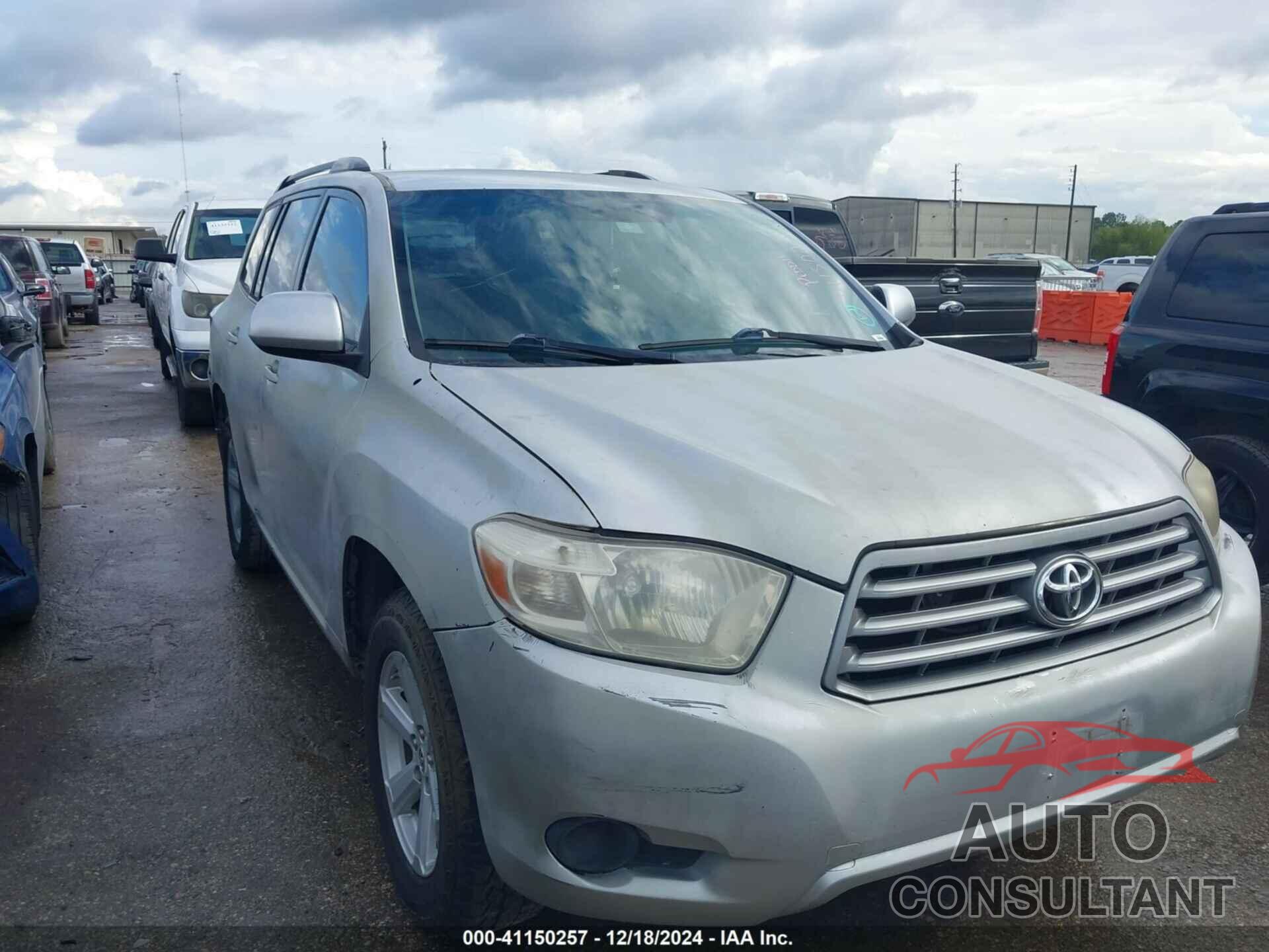 TOYOTA HIGHLANDER 2010 - 5TDZA3EH4AS001543