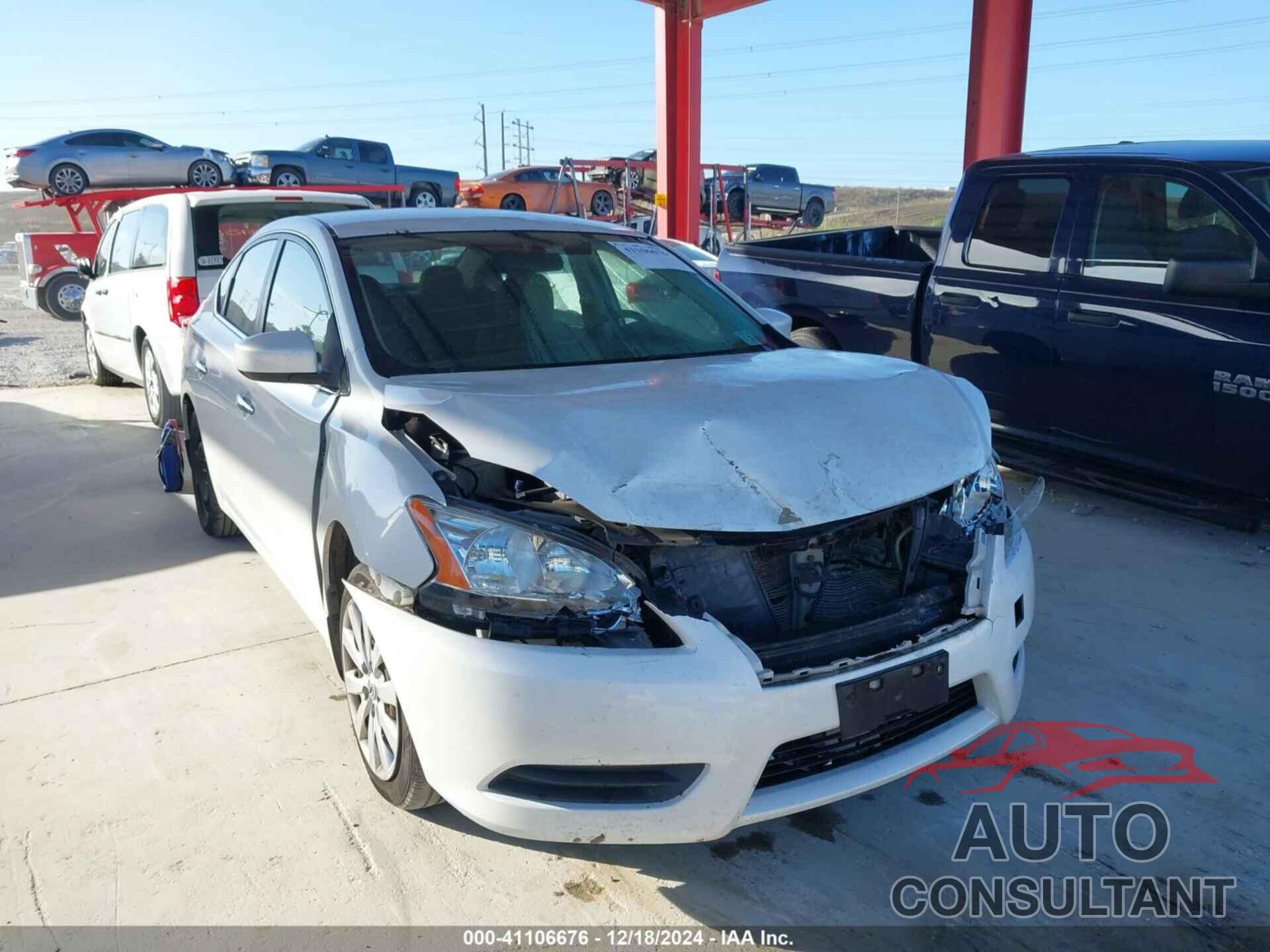NISSAN SENTRA 2015 - 3N1AB7AP0FY348515