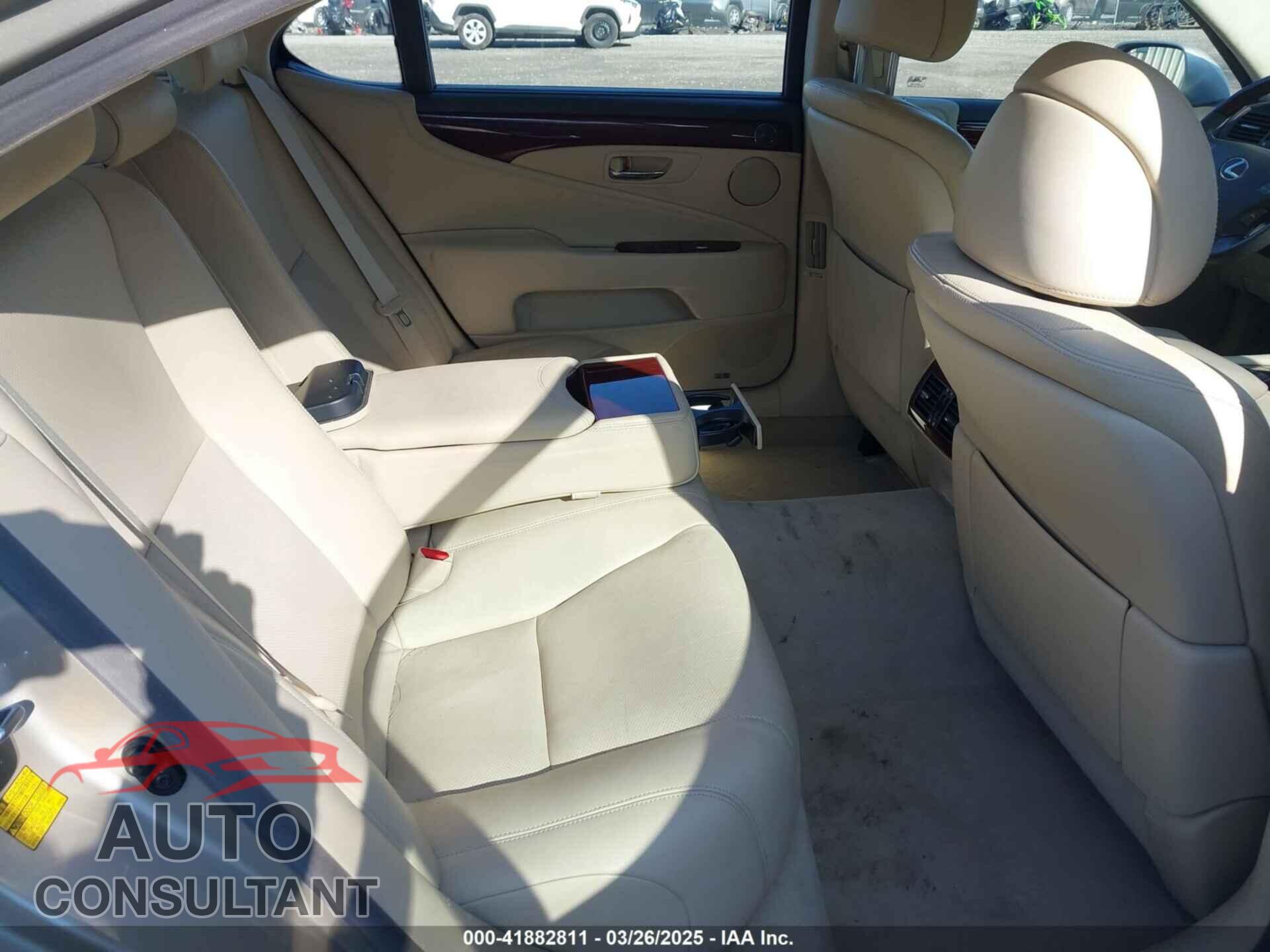LEXUS LS 460 2011 - JTHGL5EF1B5041922