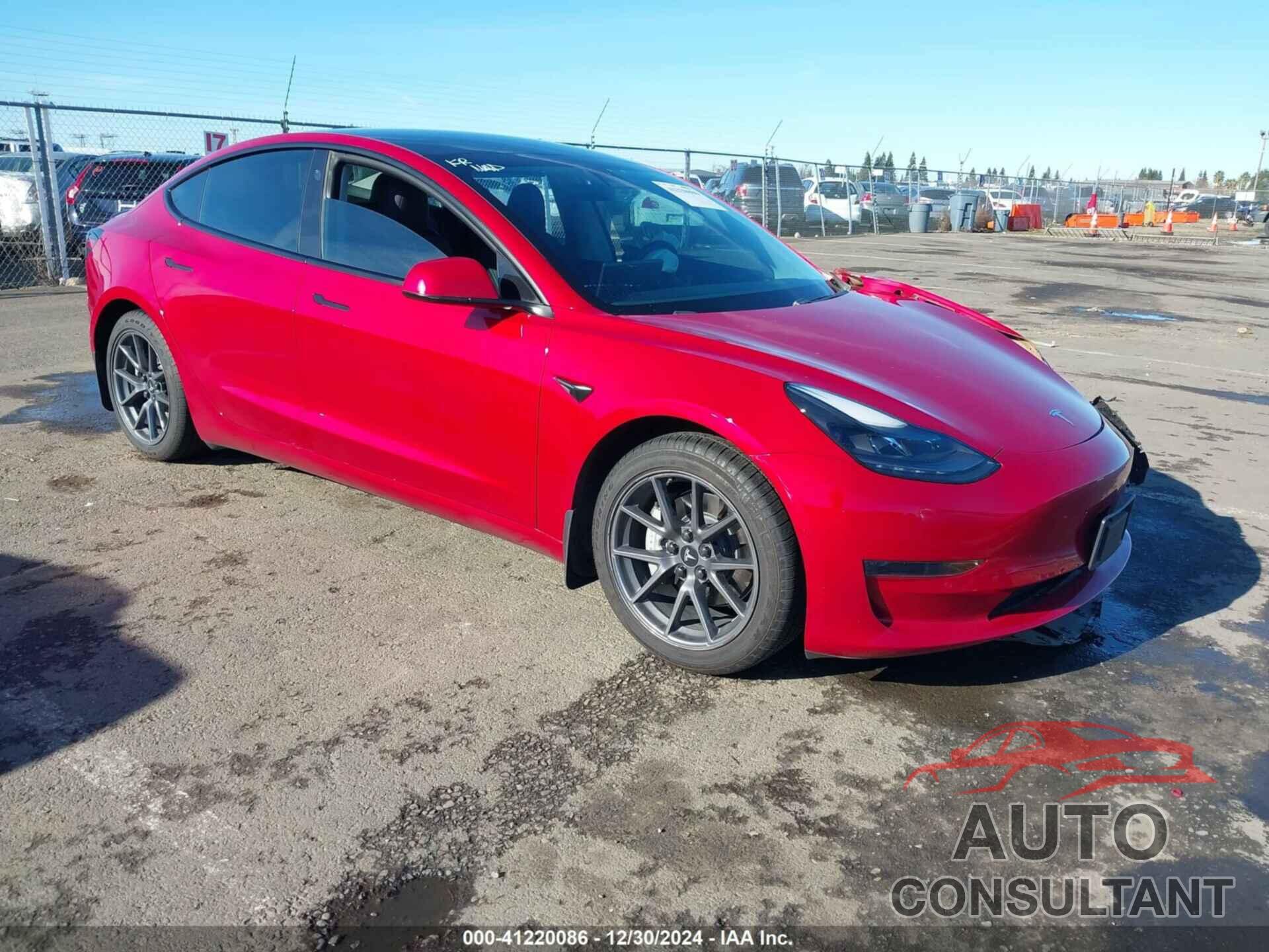 TESLA MODEL 3 2021 - 5YJ3E1EA4MF921490