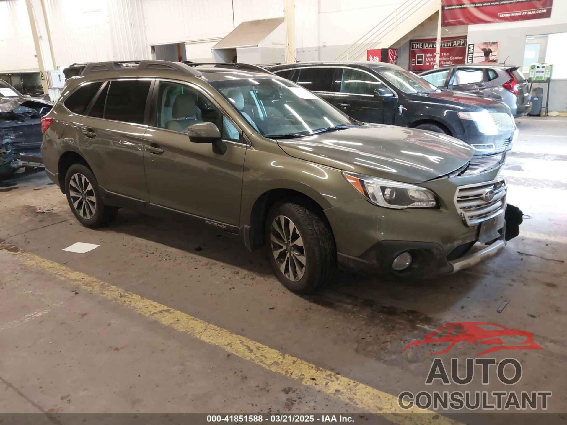 SUBARU OUTBACK 2017 - 4S4BSANC4H3399089