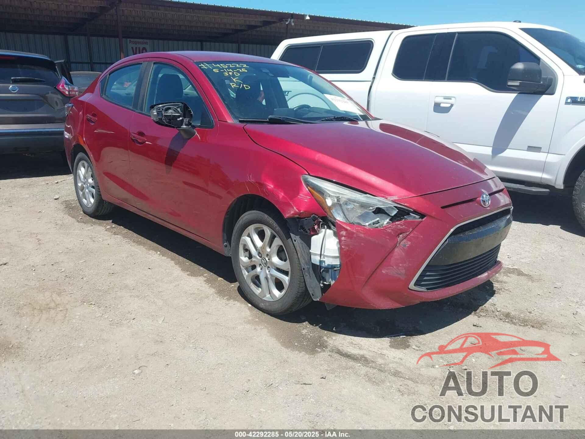 TOYOTA YARIS IA 2017 - 3MYDLBYV3HY149591