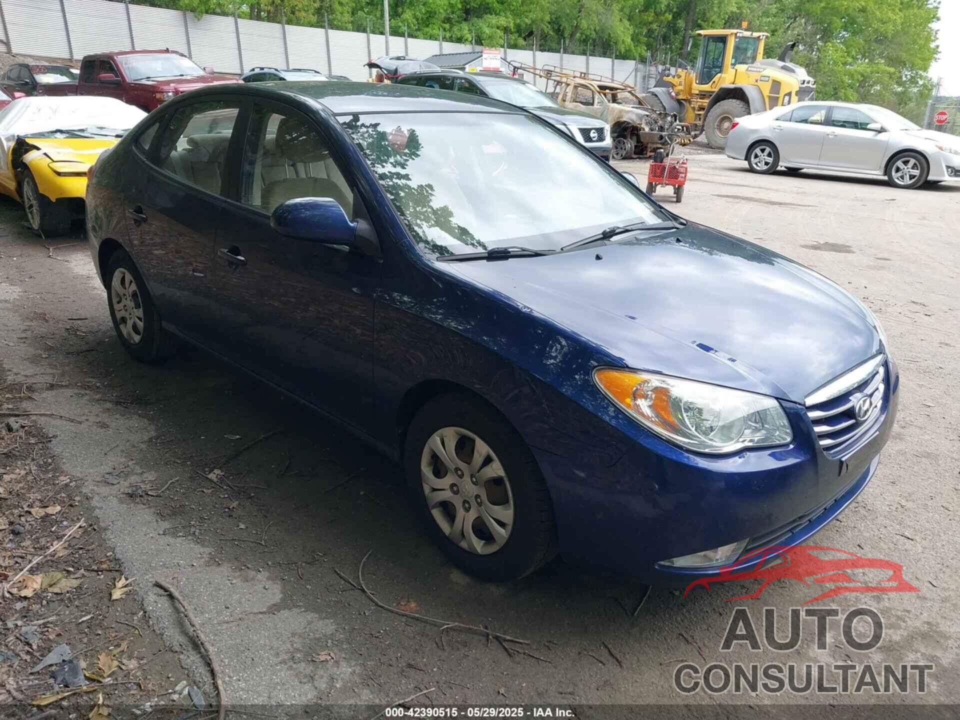 HYUNDAI ELANTRA 2010 - KMHDU4AD1AU996185