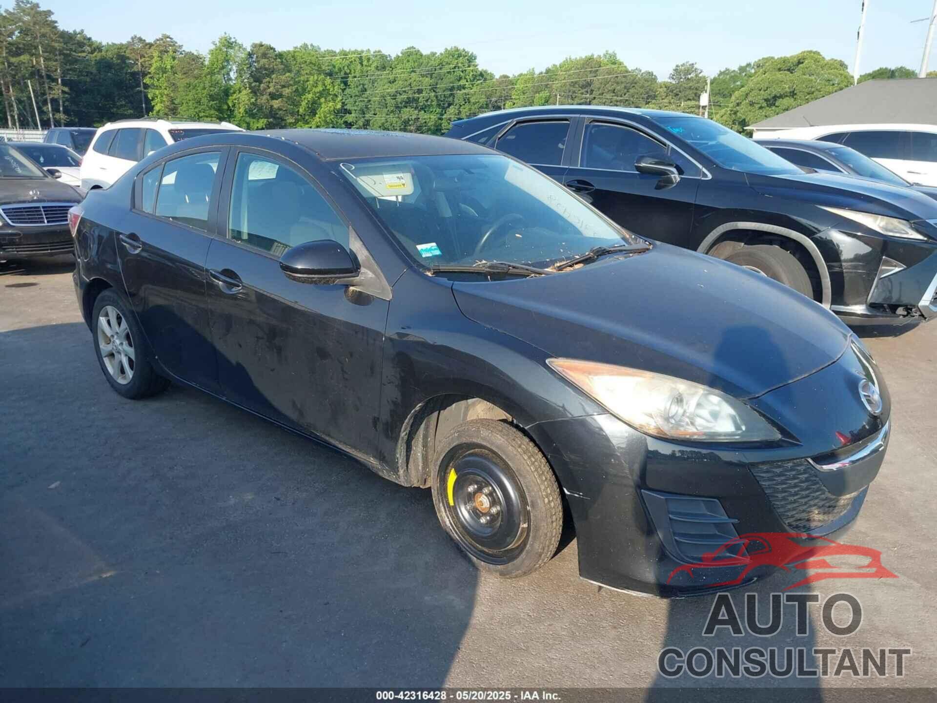MAZDA MAZDA3 2010 - JM1BL1SF7A1149072