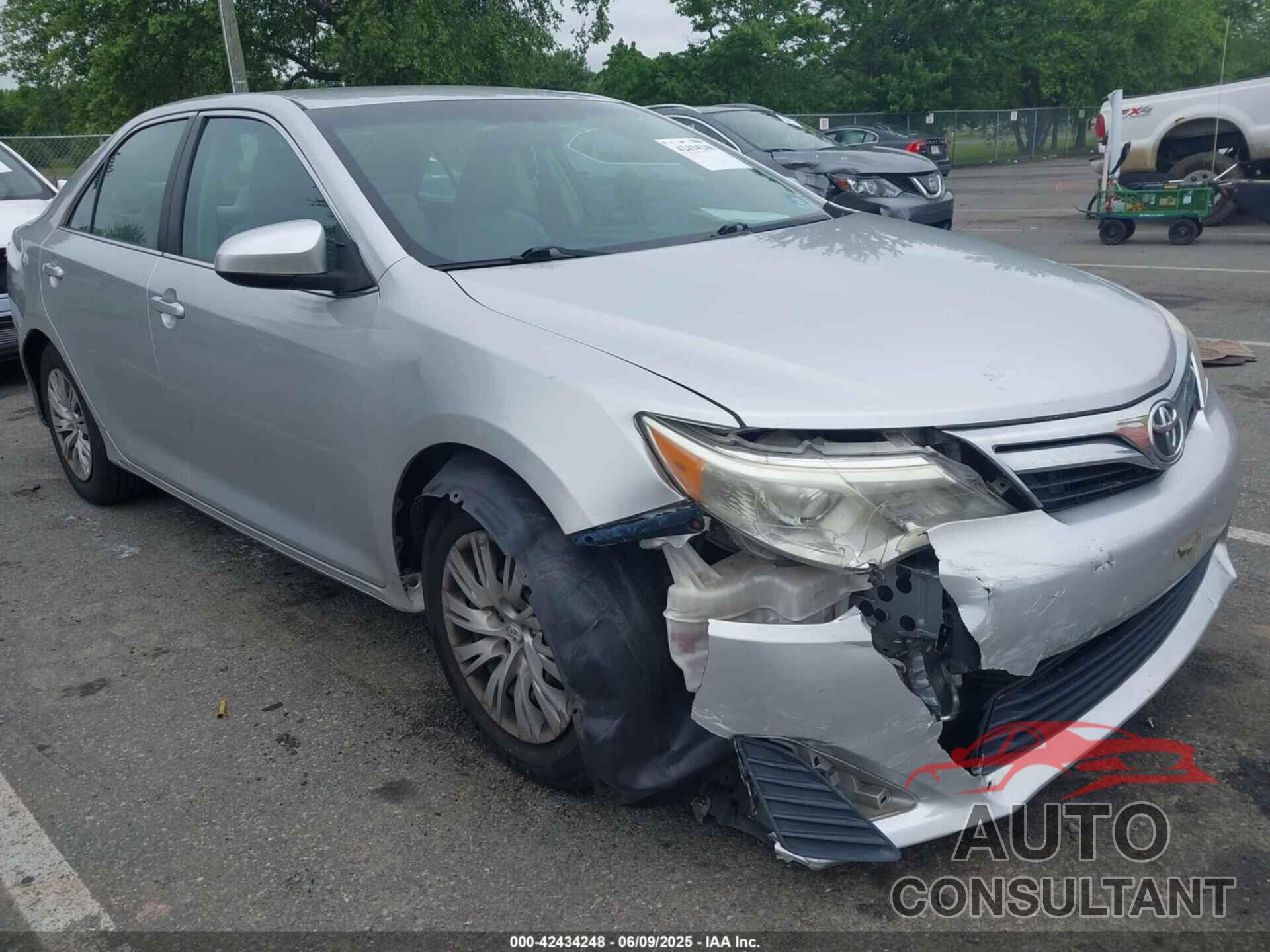 TOYOTA CAMRY 2012 - 4T4BF1FK1CR226035