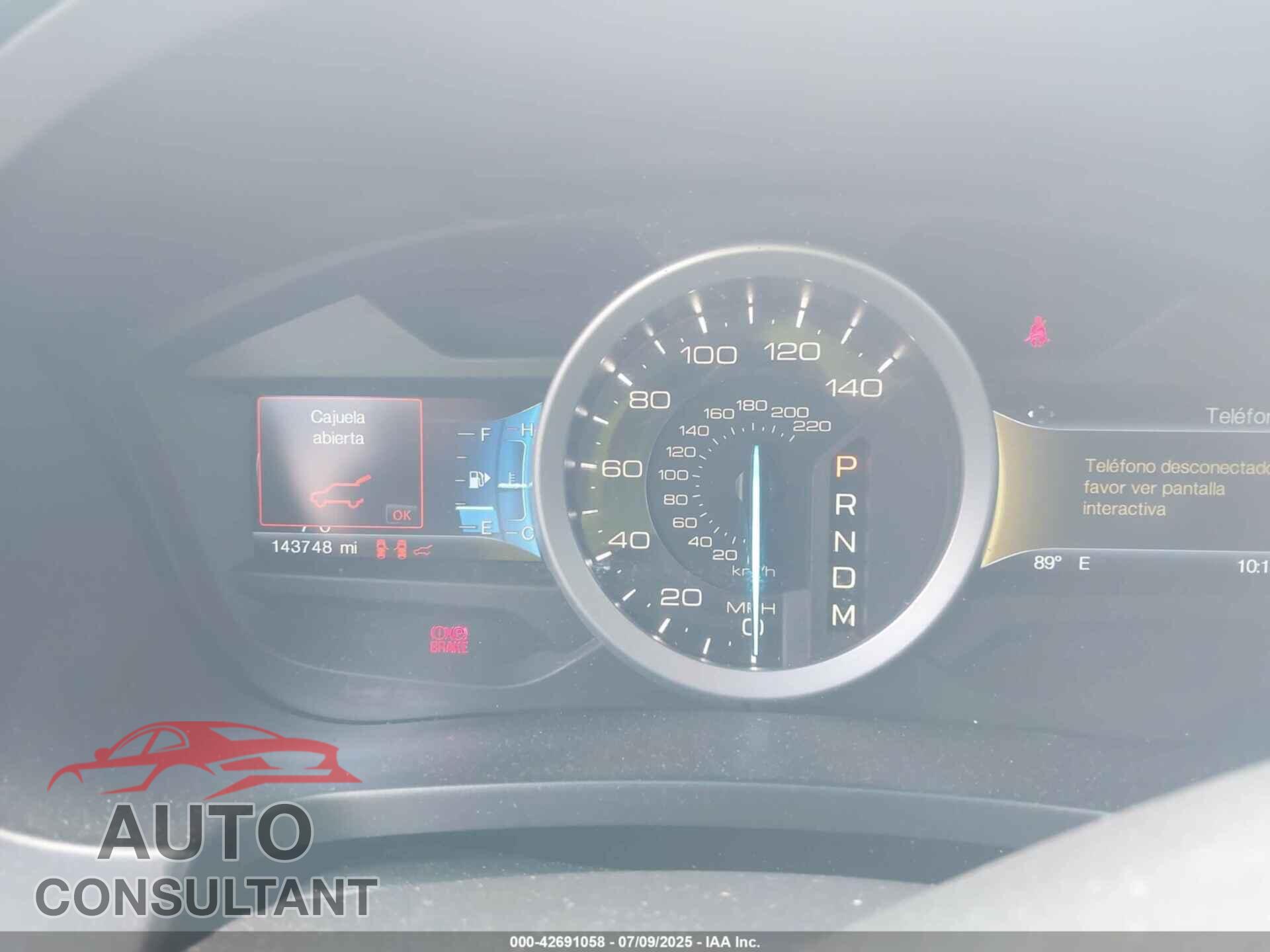 FORD EXPLORER 2014 - 1FM5K7D84EGB76827