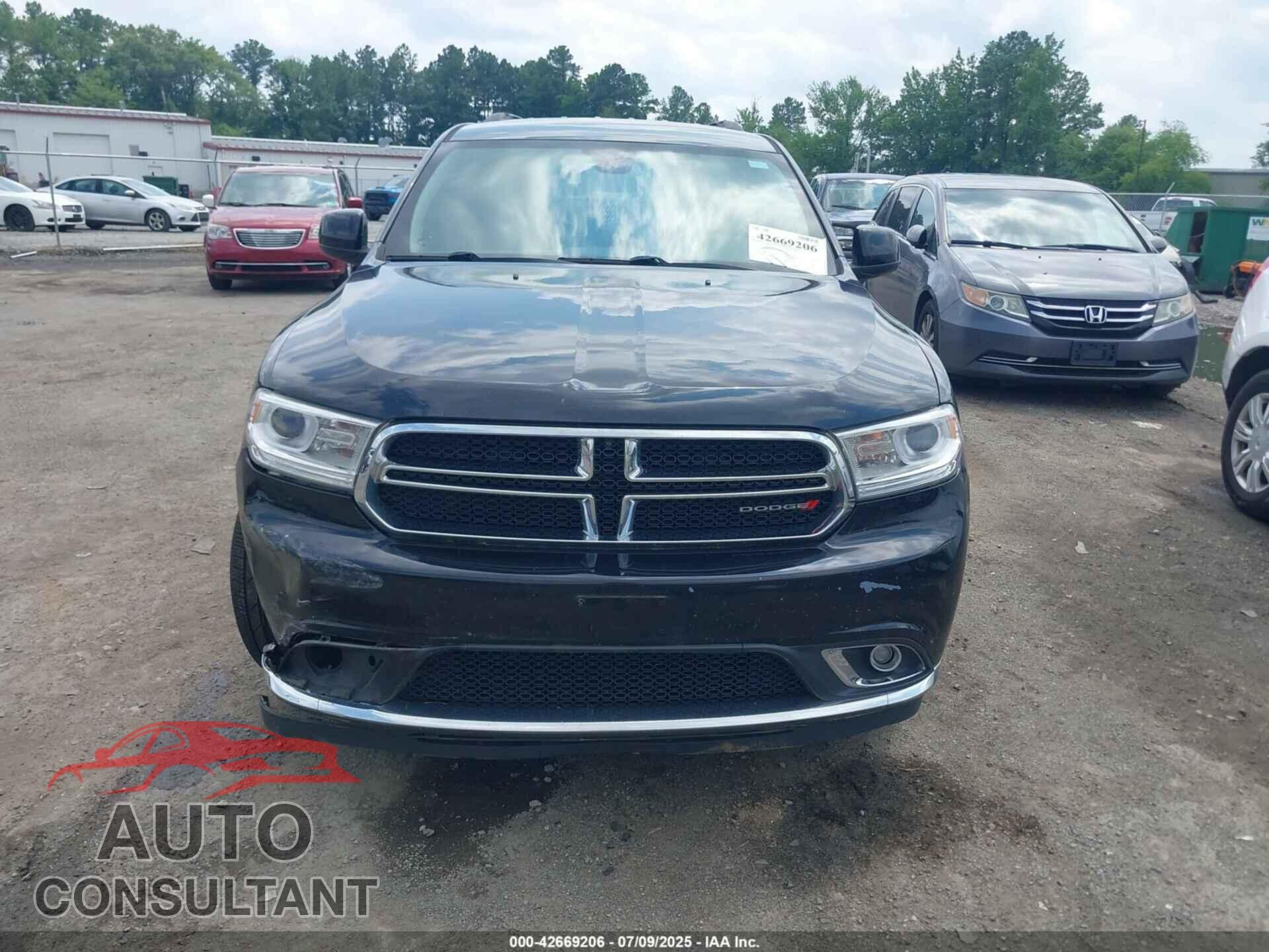 DODGE DURANGO 2017 - 1C4RDJAG7HC860405