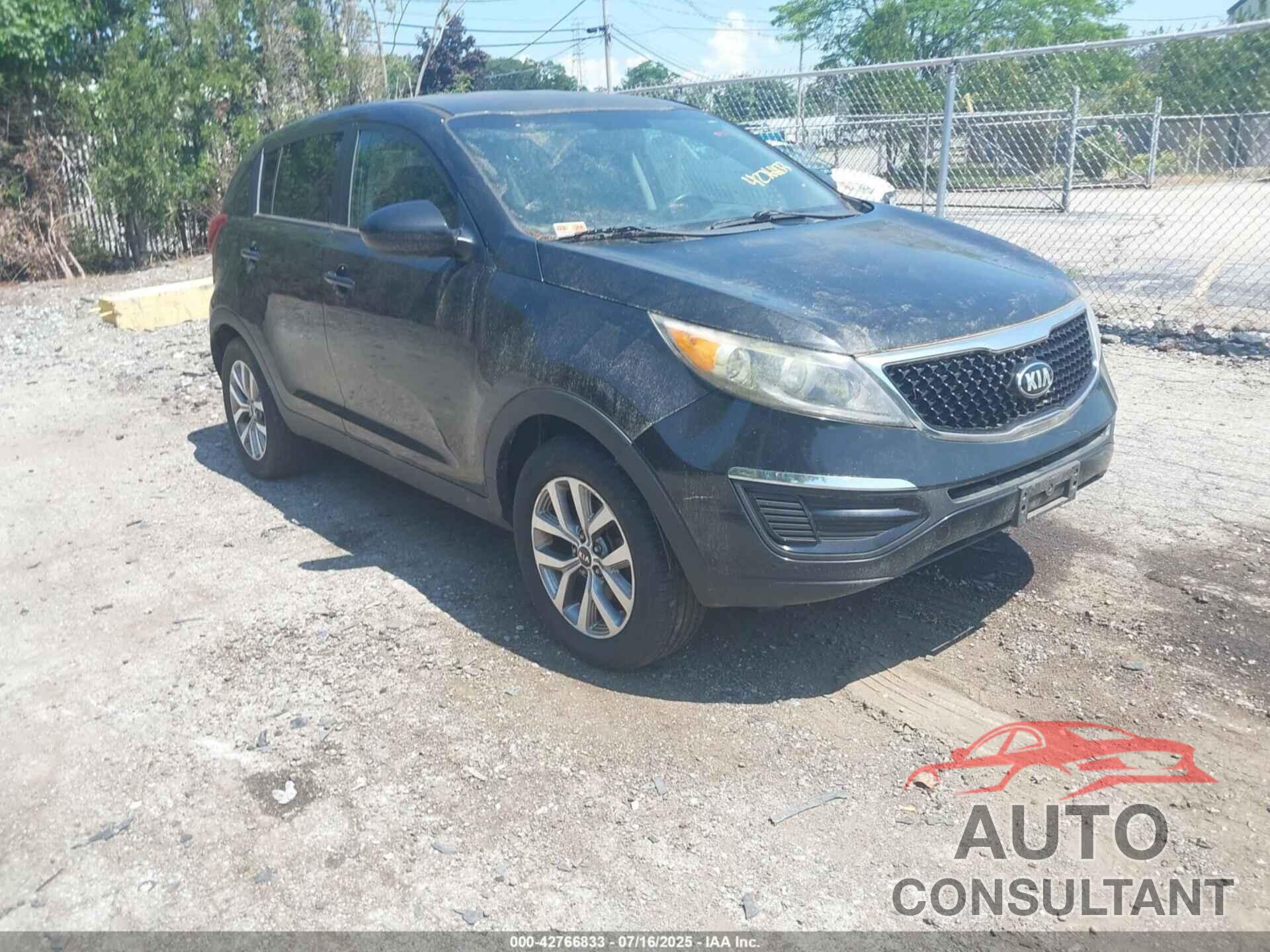 KIA SPORTAGE 2016 - KNDPB3AC0G7796074