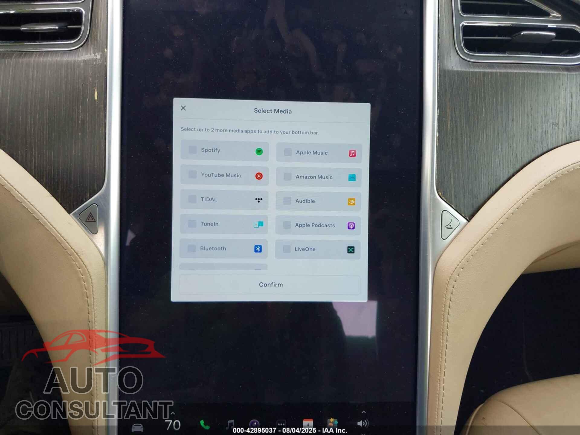 TESLA MODEL S 2013 - 5YJSA1CN0DFP04516