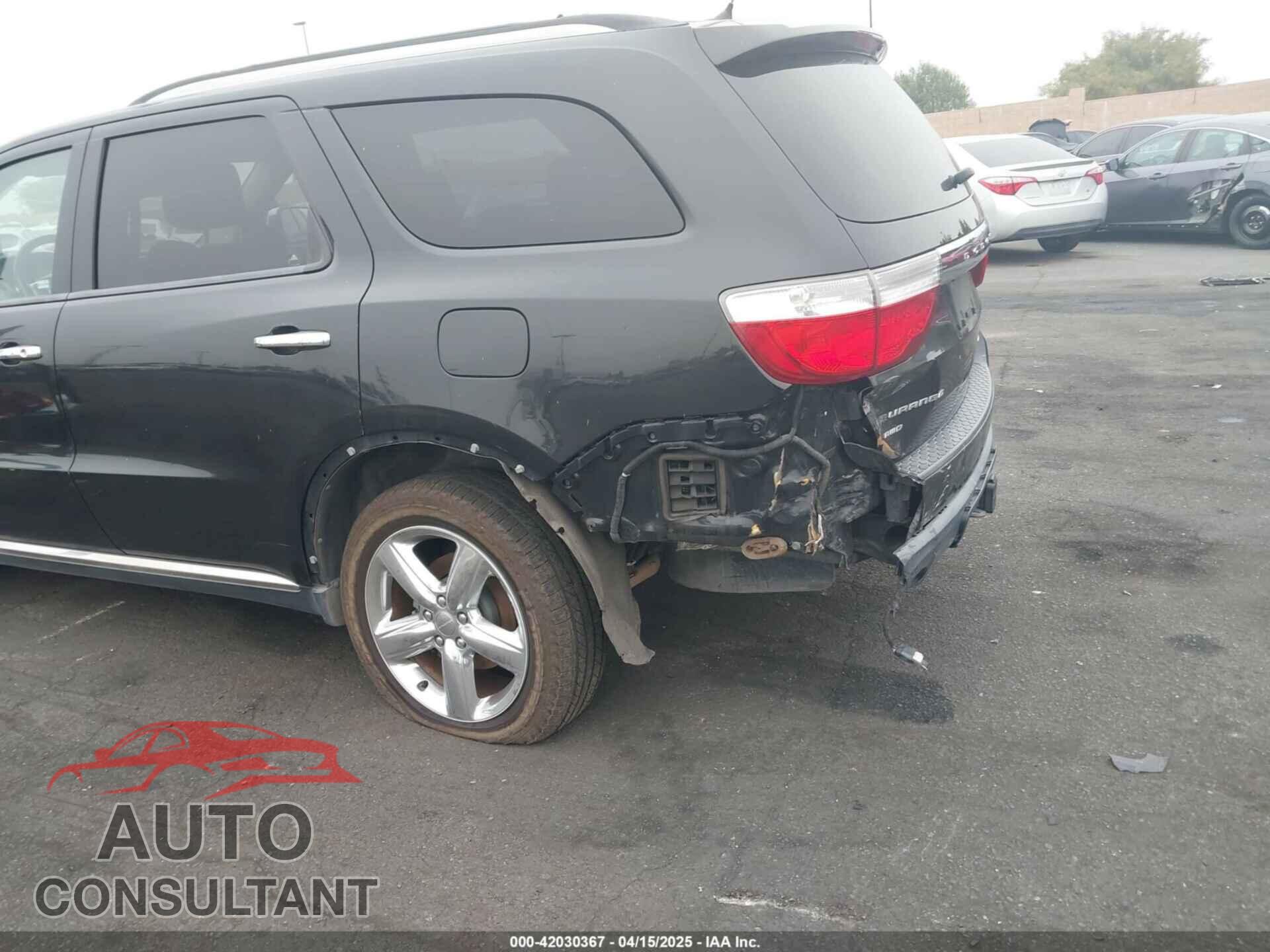 DODGE DURANGO 2012 - 1C4SDJET0CC322954