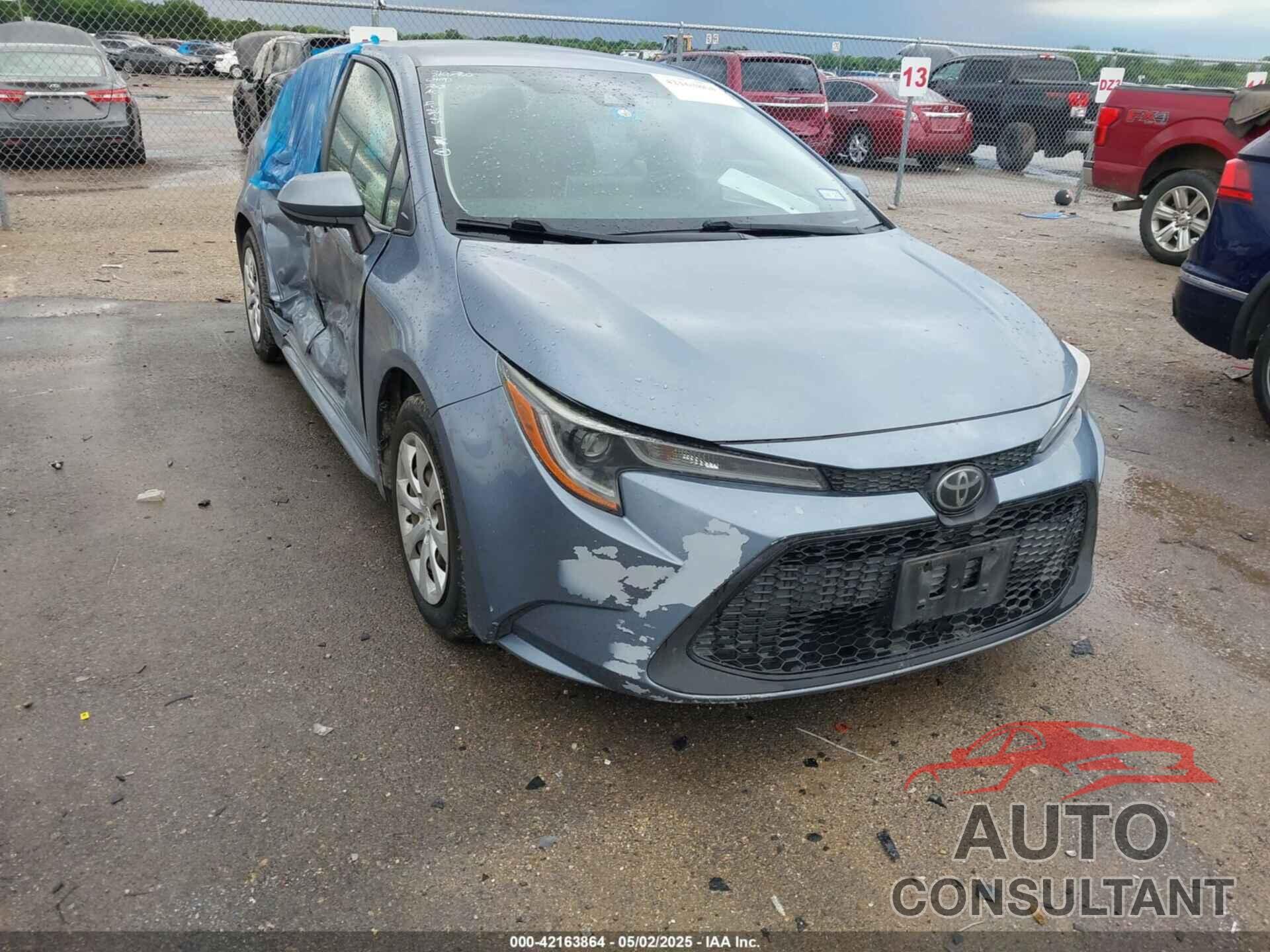 TOYOTA COROLLA 2020 - JTDEPRAE7LJ038663