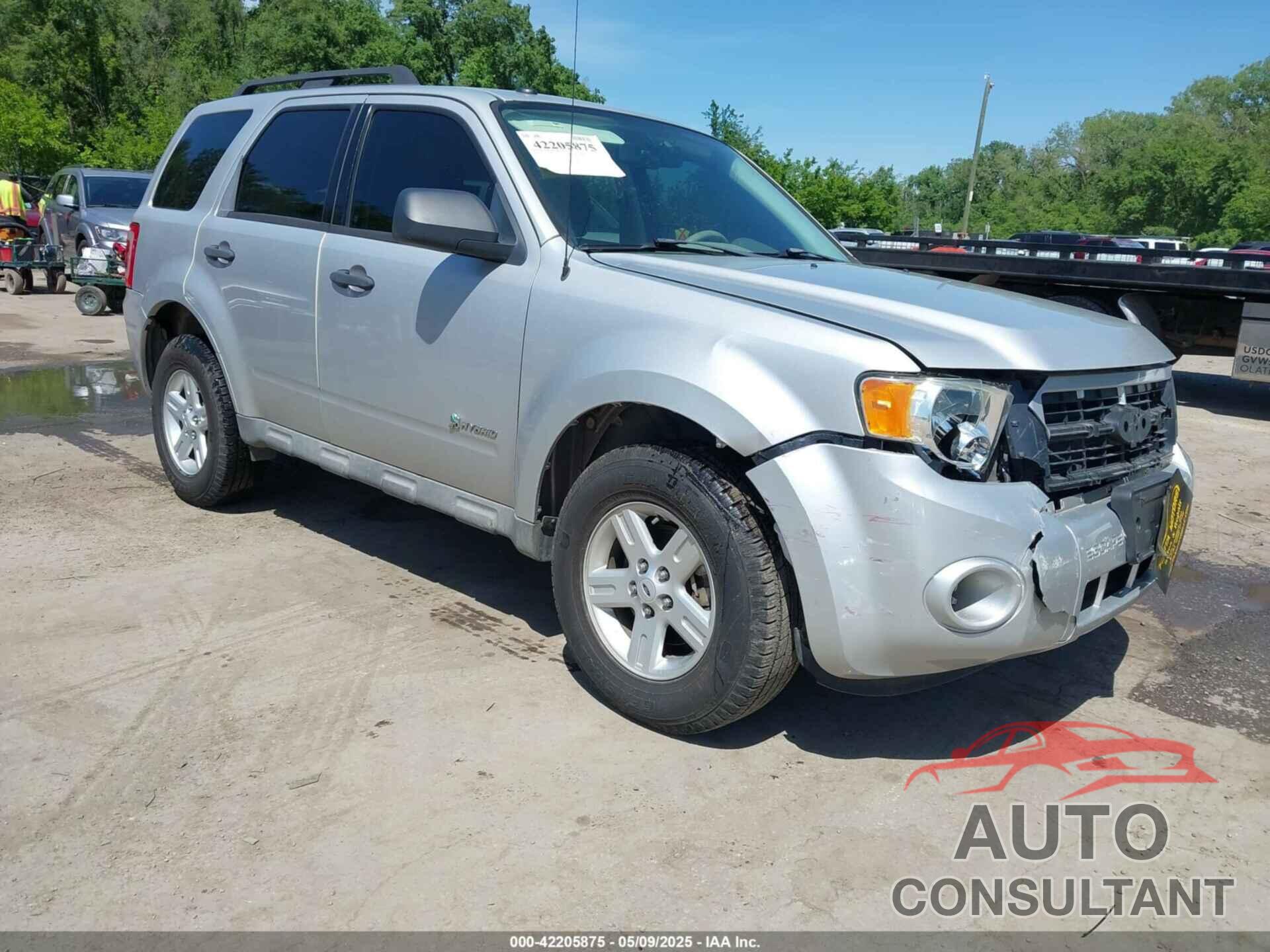 FORD ESCAPE HYBRID 2009 - 1FMCU49319KB02281