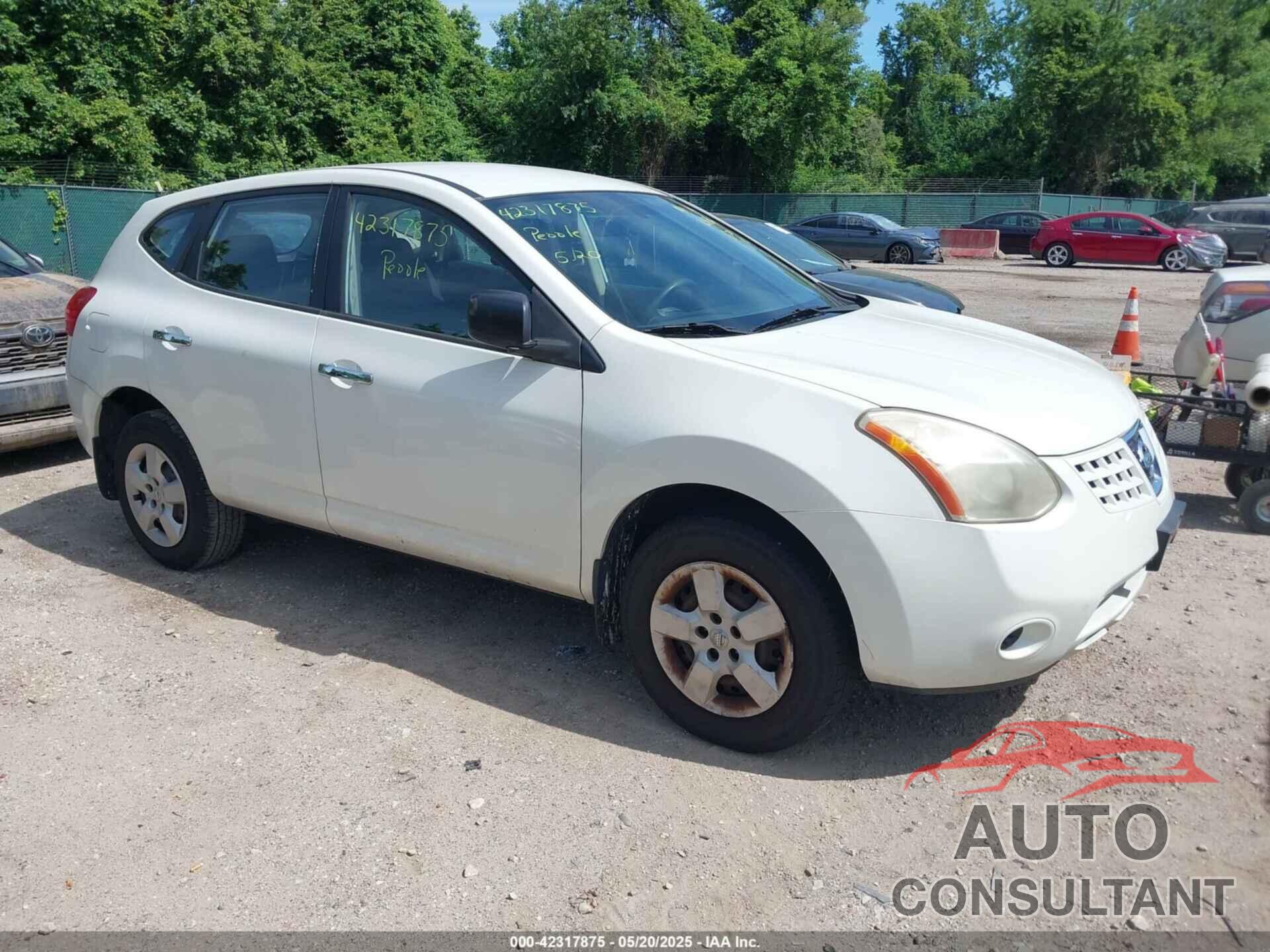 NISSAN ROGUE 2010 - JN8AS5MV0AW102497
