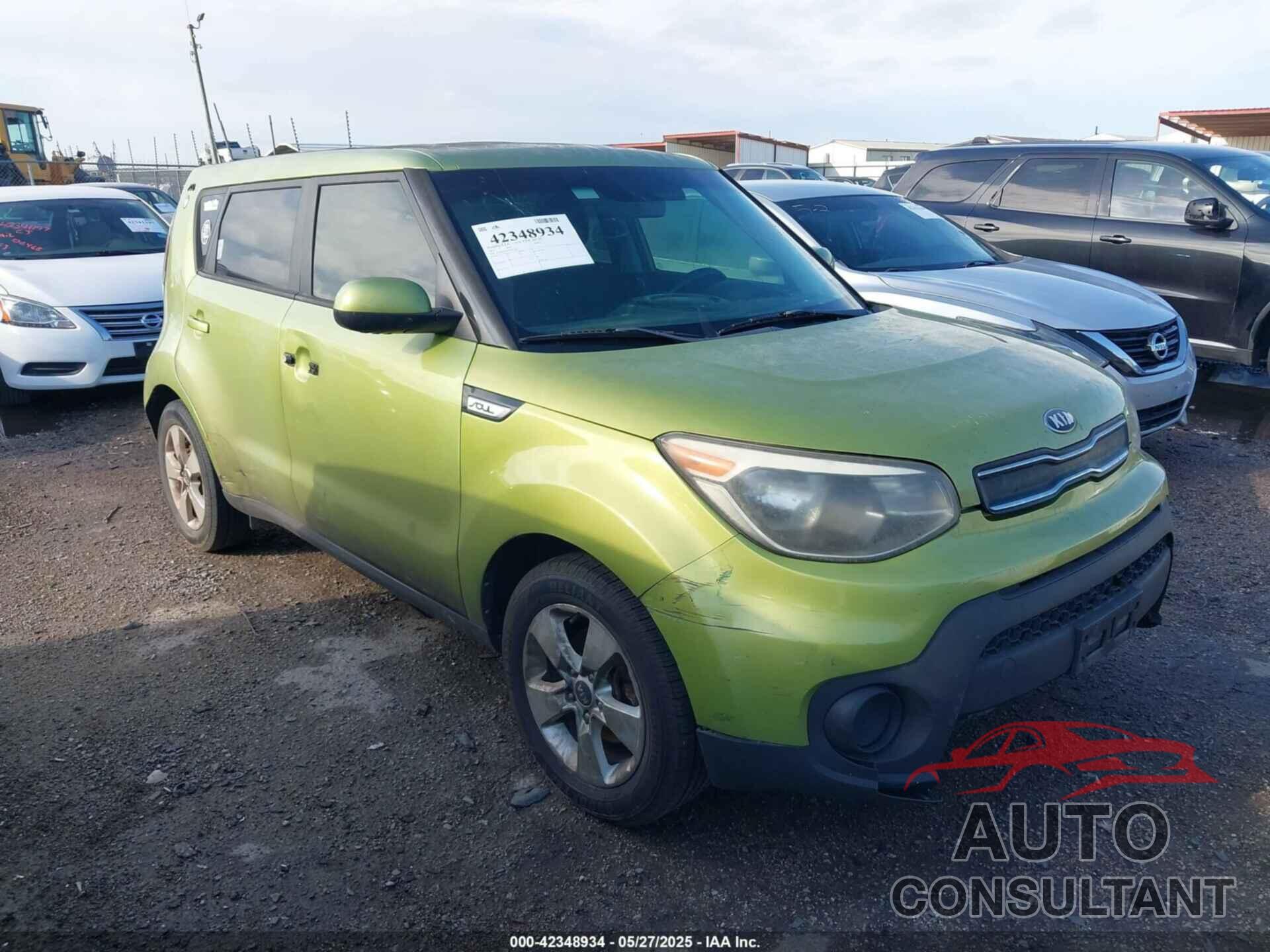 KIA SOUL 2017 - KNDJN2A20H7883246