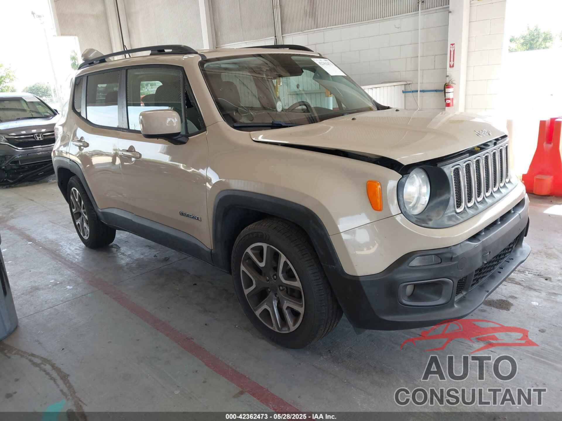 JEEP RENEGADE 2016 - ZACCJABT2GPD50466