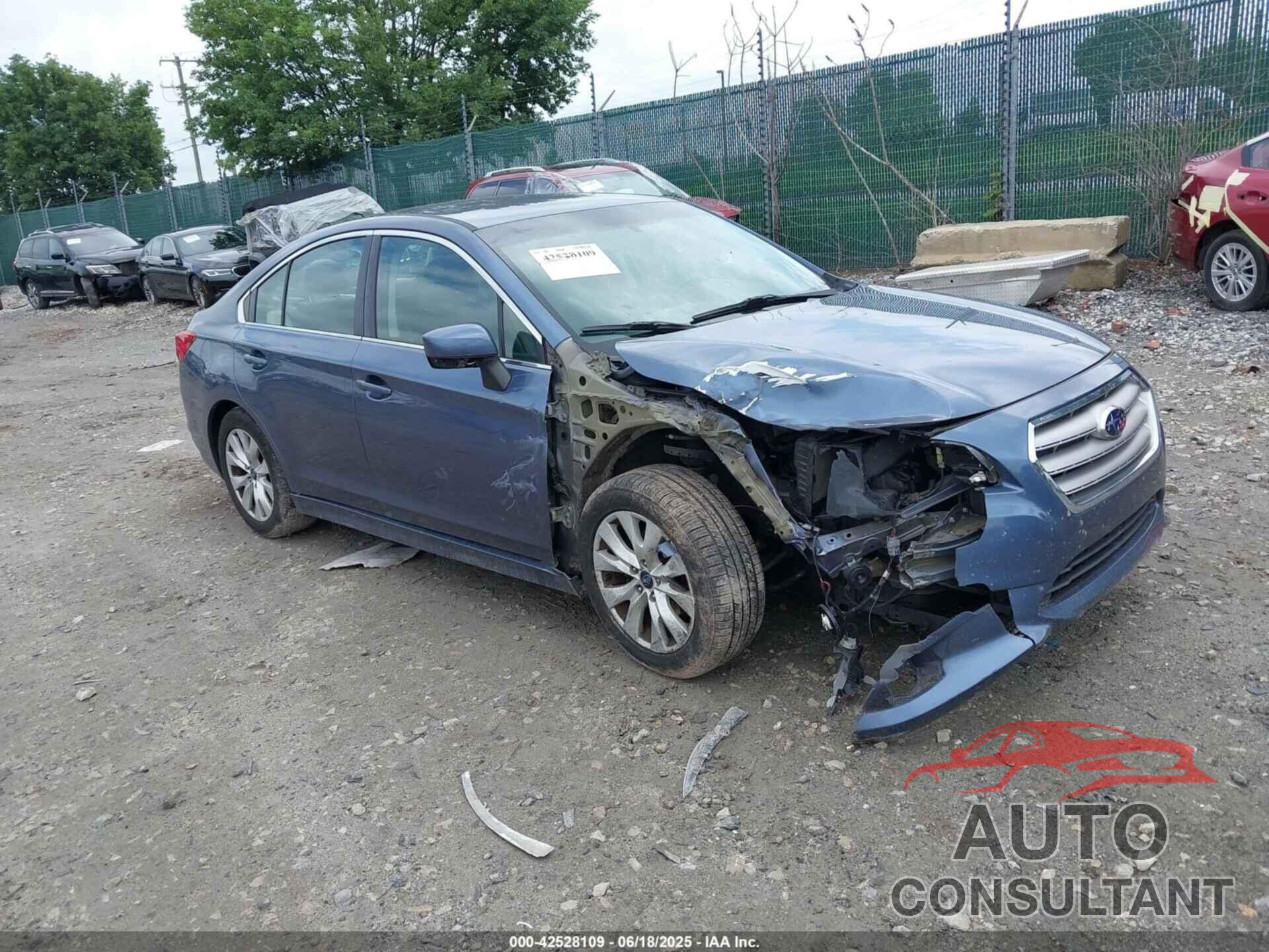SUBARU LEGACY 2015 - 4S3BNAC6XF3009764