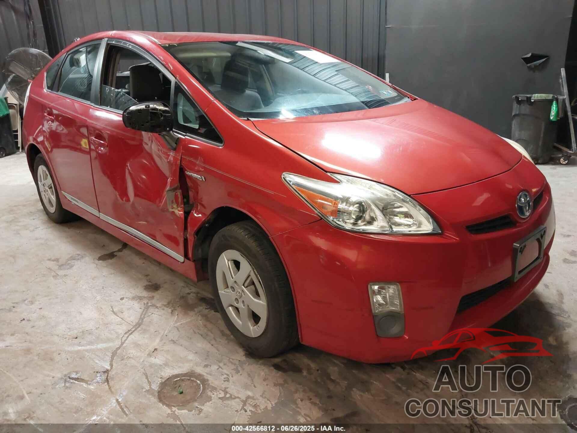 TOYOTA PRIUS 2011 - JTDKN3DU3B1461151