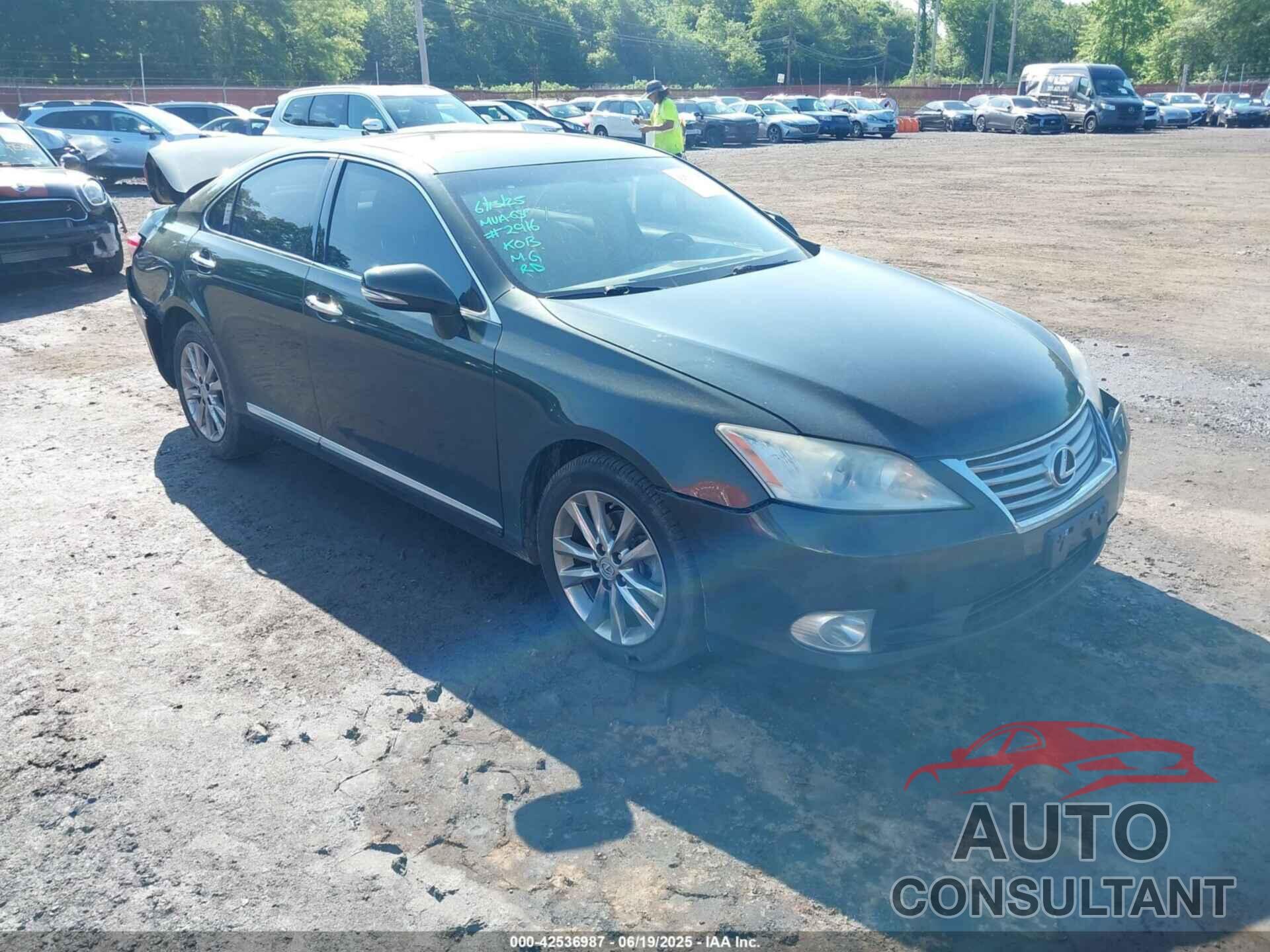 LEXUS ES 350 2010 - JTHBK1EG9A2392916