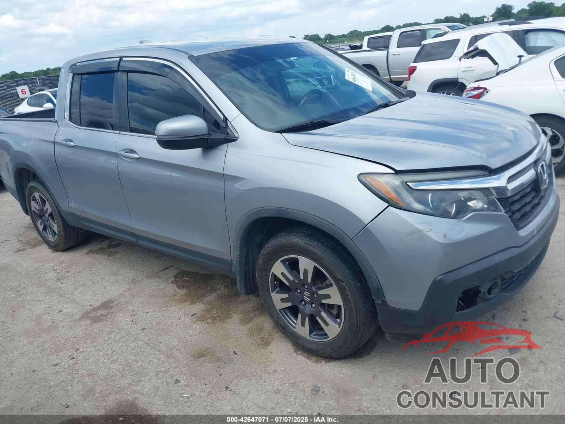 HONDA RIDGELINE 2019 - 5FPYK2F56KB002083