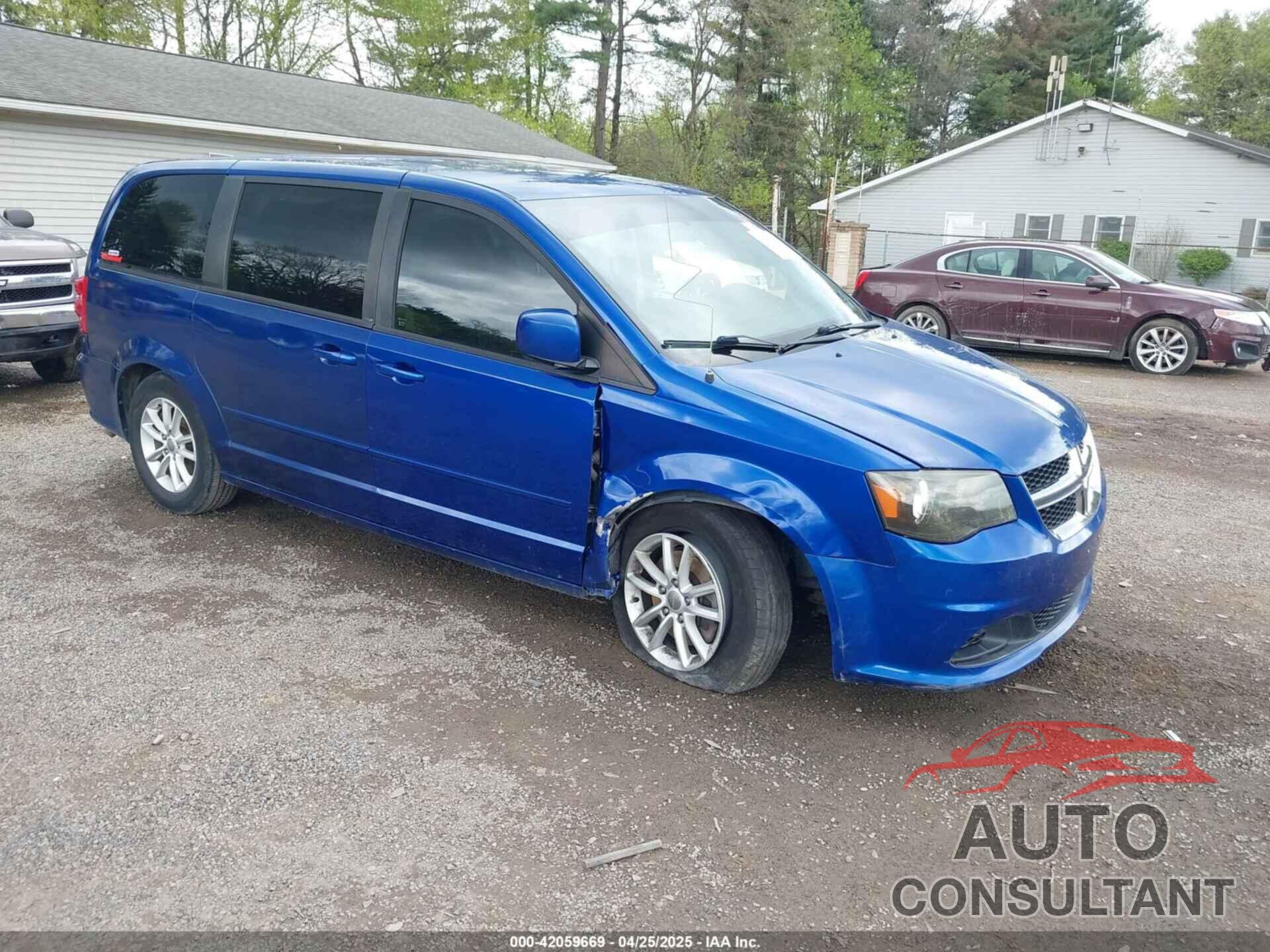 DODGE GRAND CARAVAN 2013 - 2C4RDGCG8DR687611