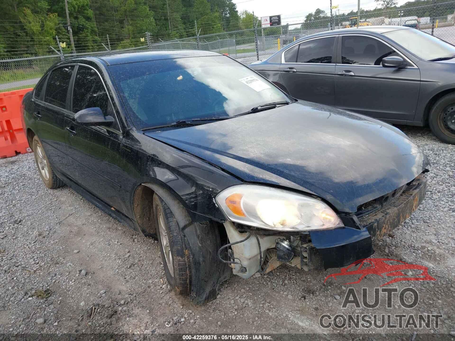 CHEVROLET IMPALA 2013 - 2G1WF5E33D1138322