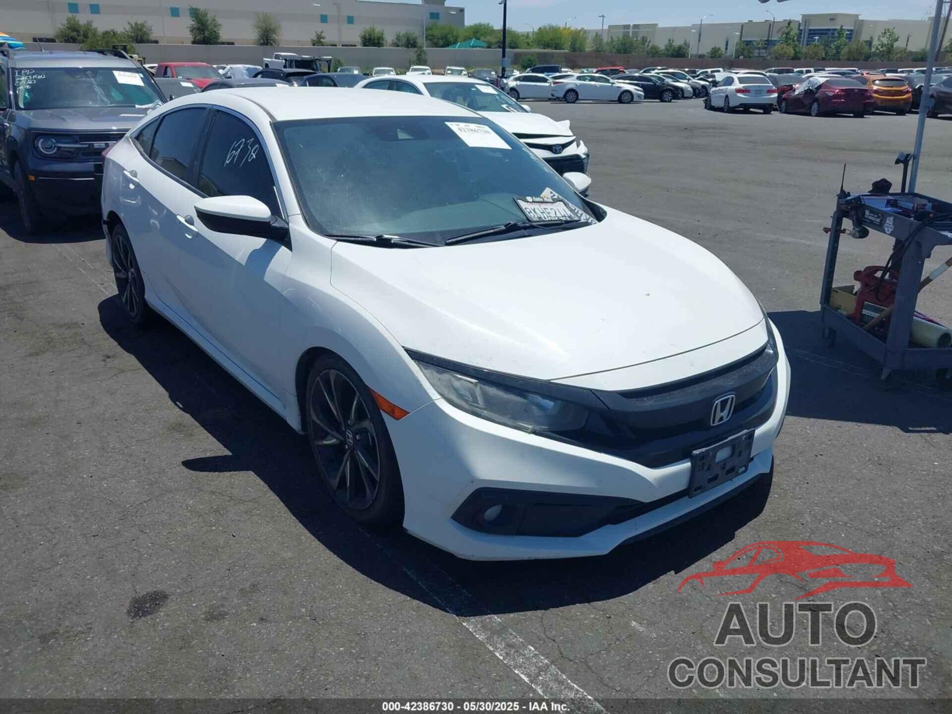 HONDA CIVIC 2019 - 2HGFC2F87KH557532