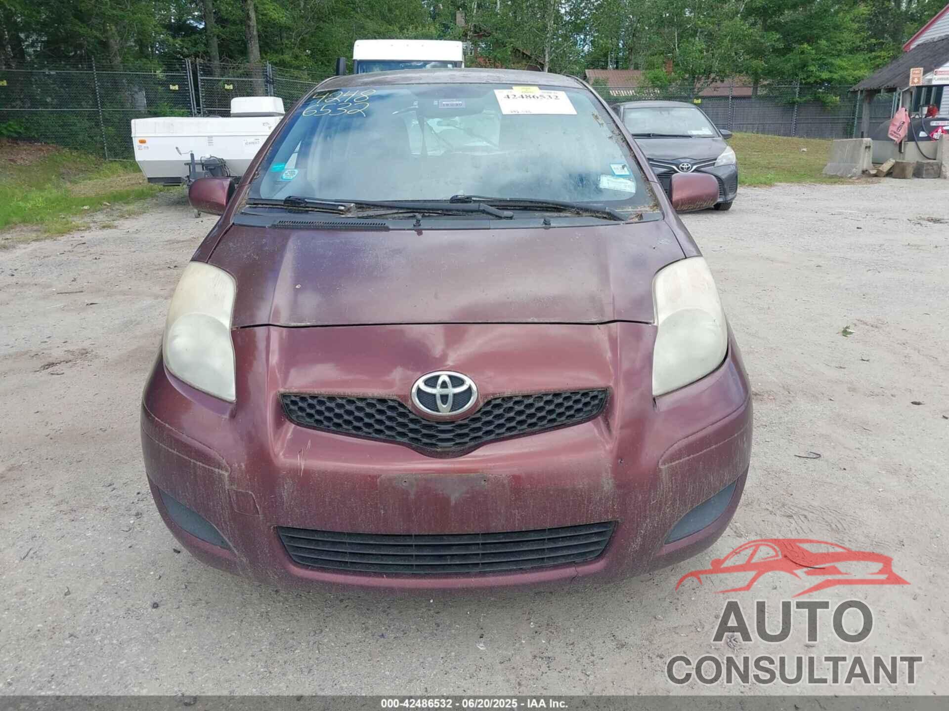 TOYOTA YARIS 2010 - JTDKT4K39A5298602