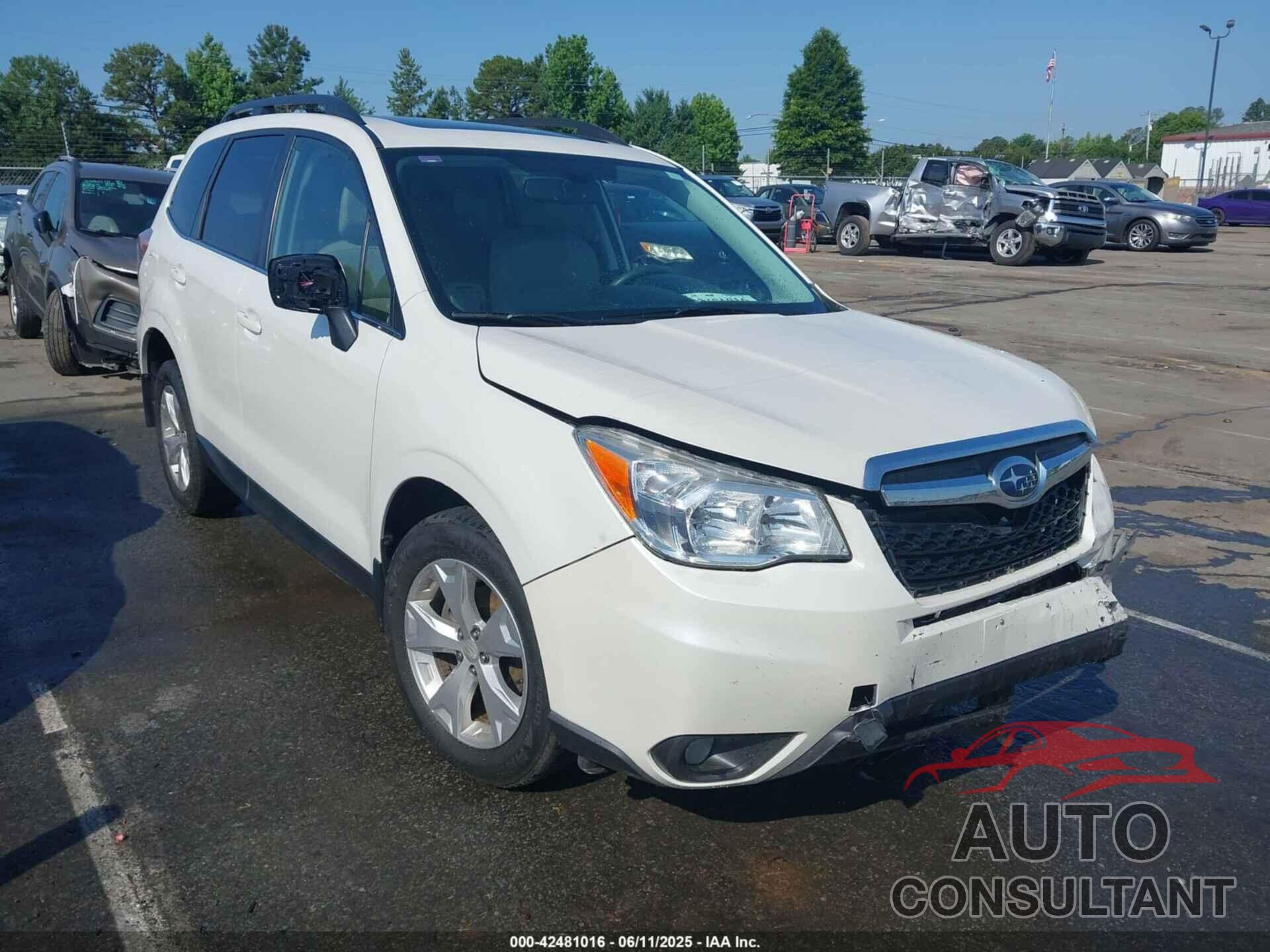 SUBARU FORESTER 2014 - JF2SJAHC5EH545020